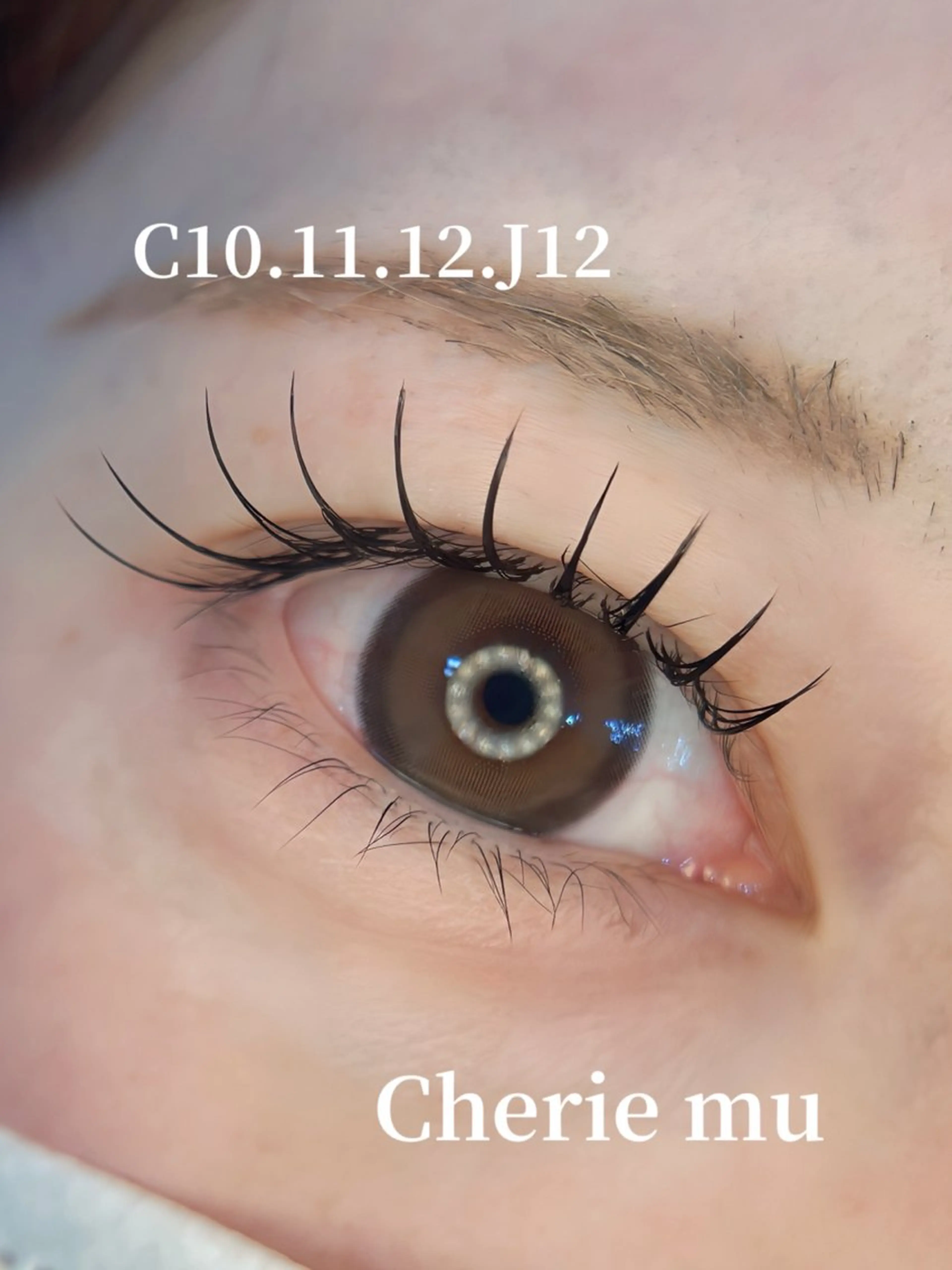 マツエク・マツパ マツエク Cherie mu SAYAKAのマツエク・マツパデザイン