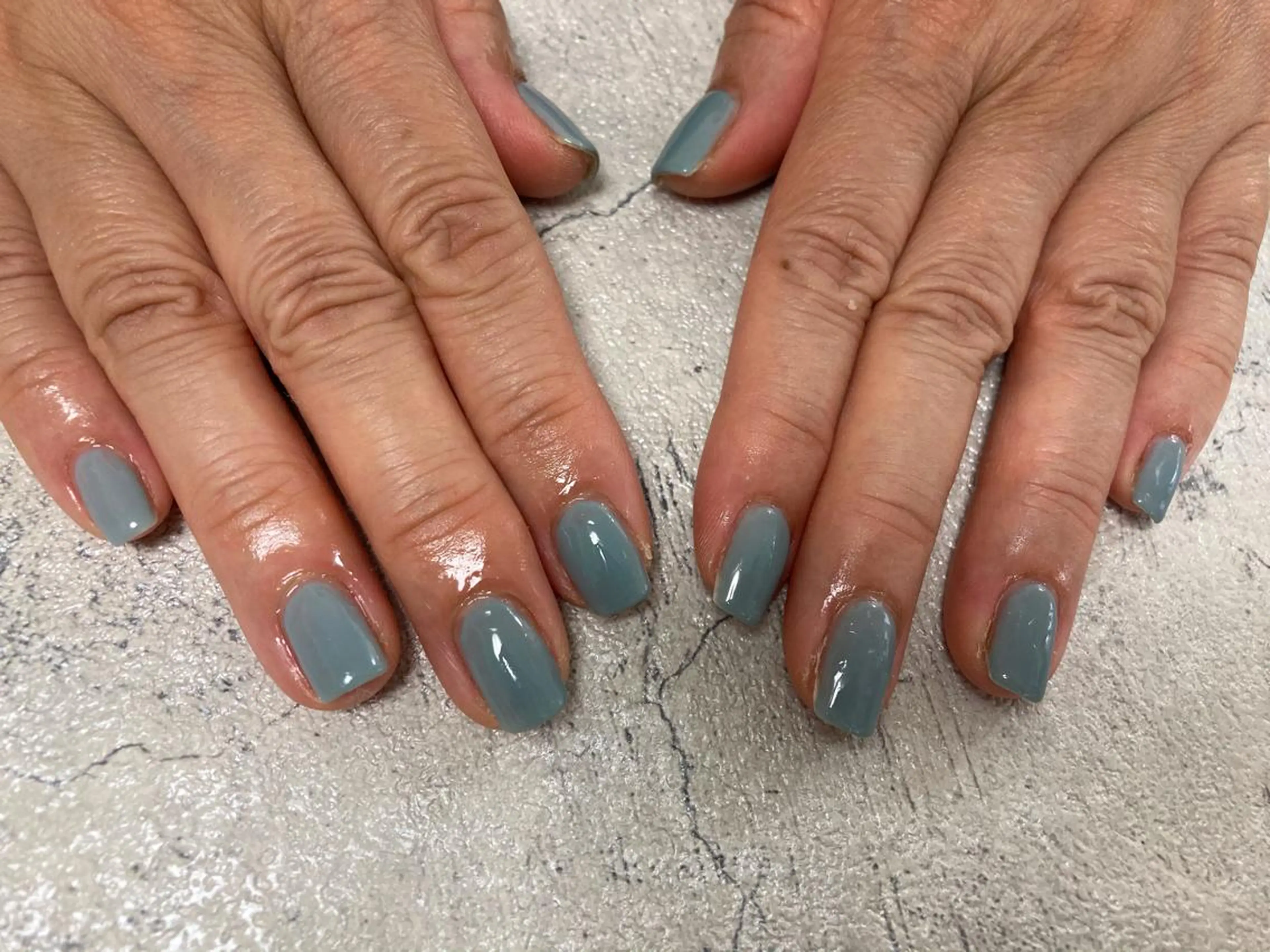 ネイル ブルー mogunail &blowのネイルデザイン