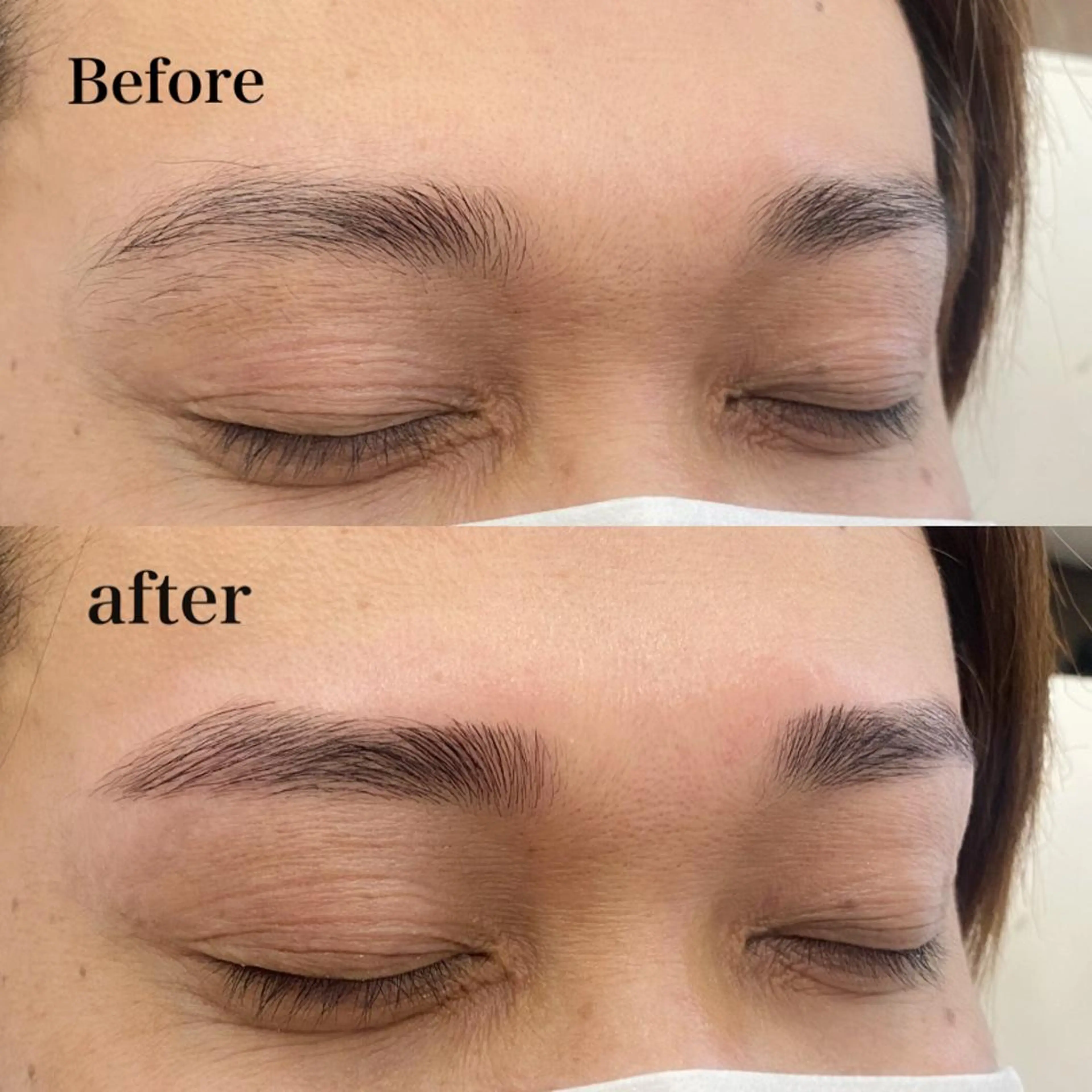 アイブロウ 眉毛ワックス脱毛 WHITE EYE 🦋松島の眉毛・アイブロウイメージ