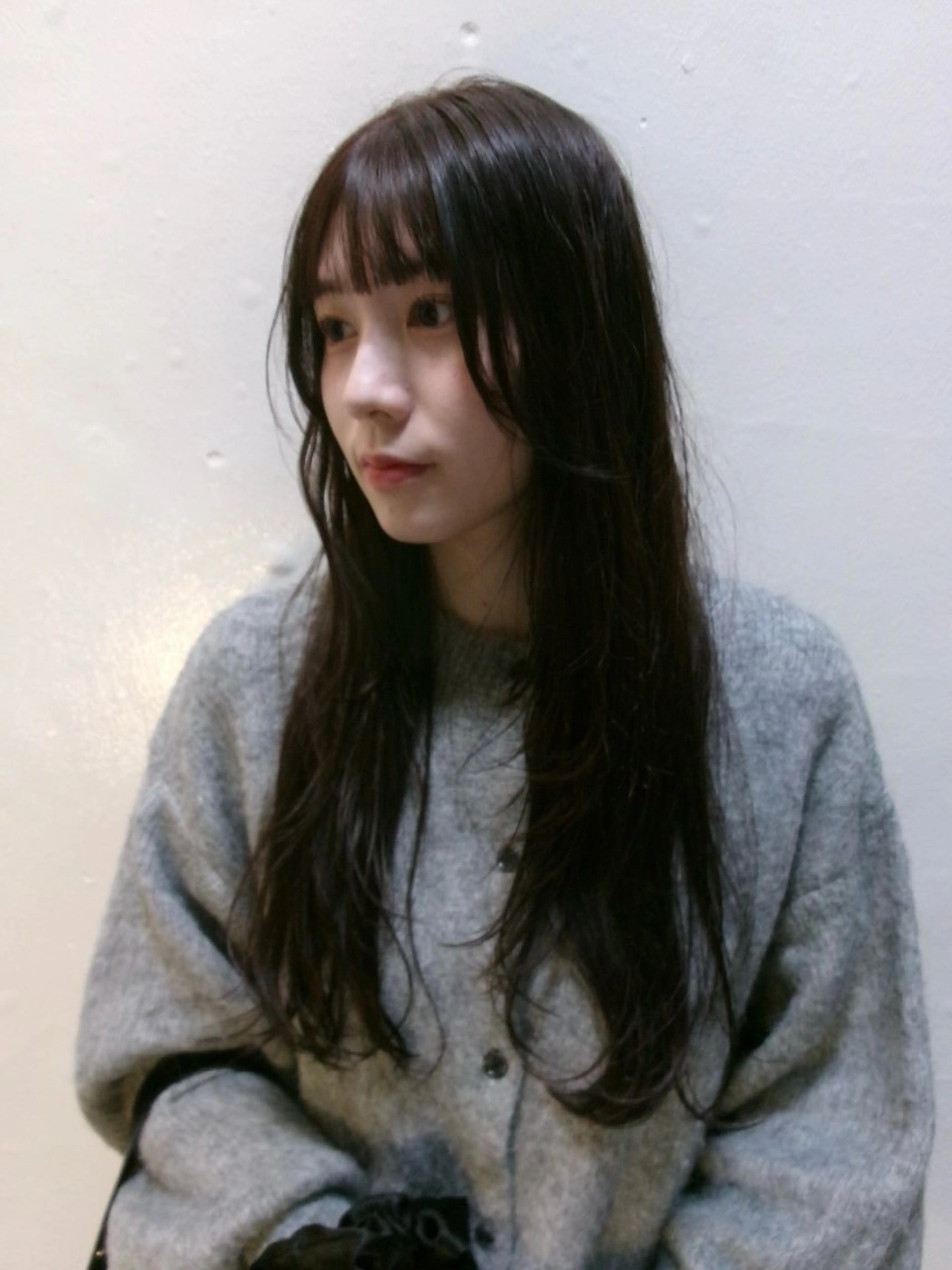 ロング カット ヘアカラー トリートメント レイヤー/ボブ/ 透明感カラー/ニワのヘアスタイル