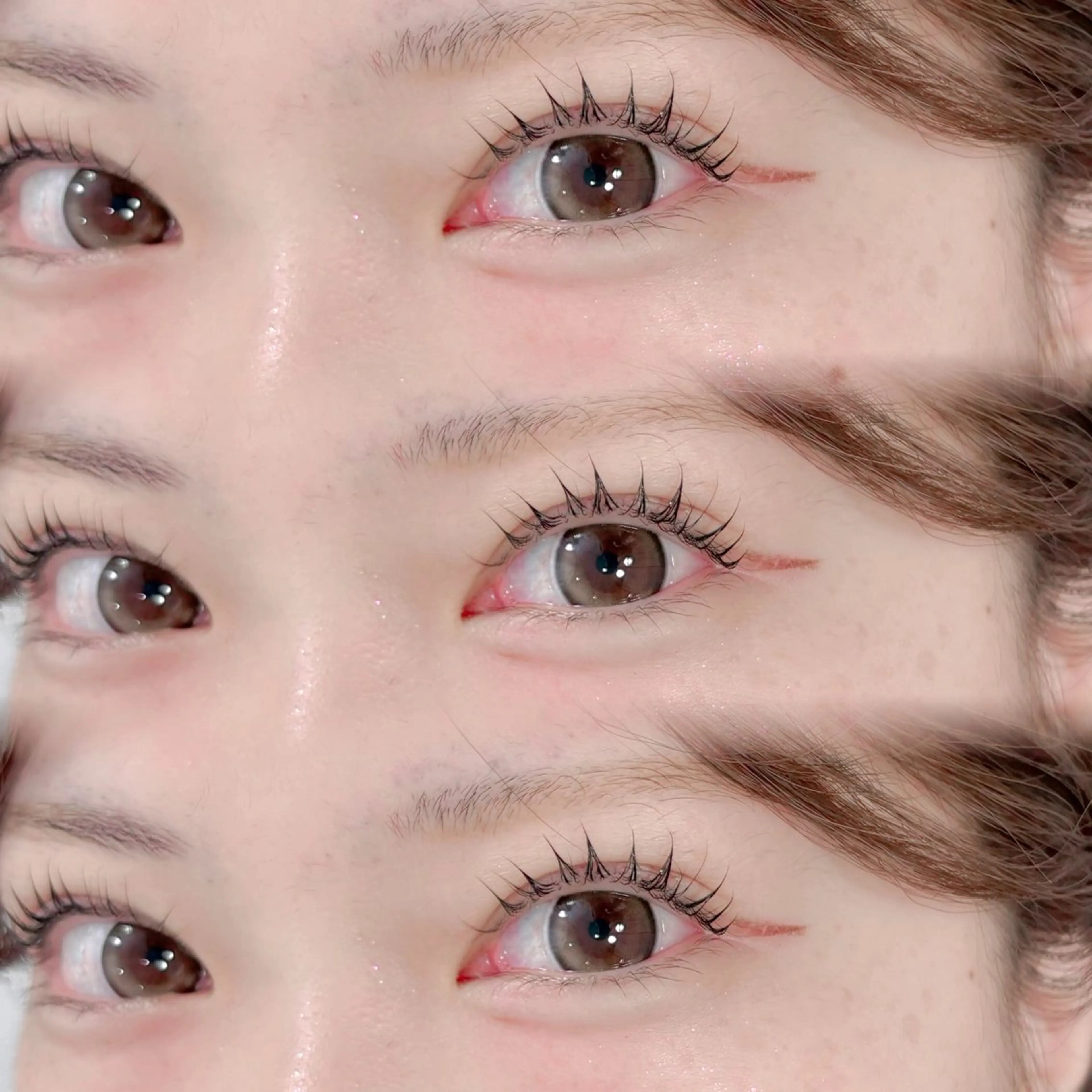 マツエク・マツパ ナチュラル まつげパーマ 一重×まつ毛パーマ マツパ Noel【ノエル】 ユウナのマツエク・マツパデザイン