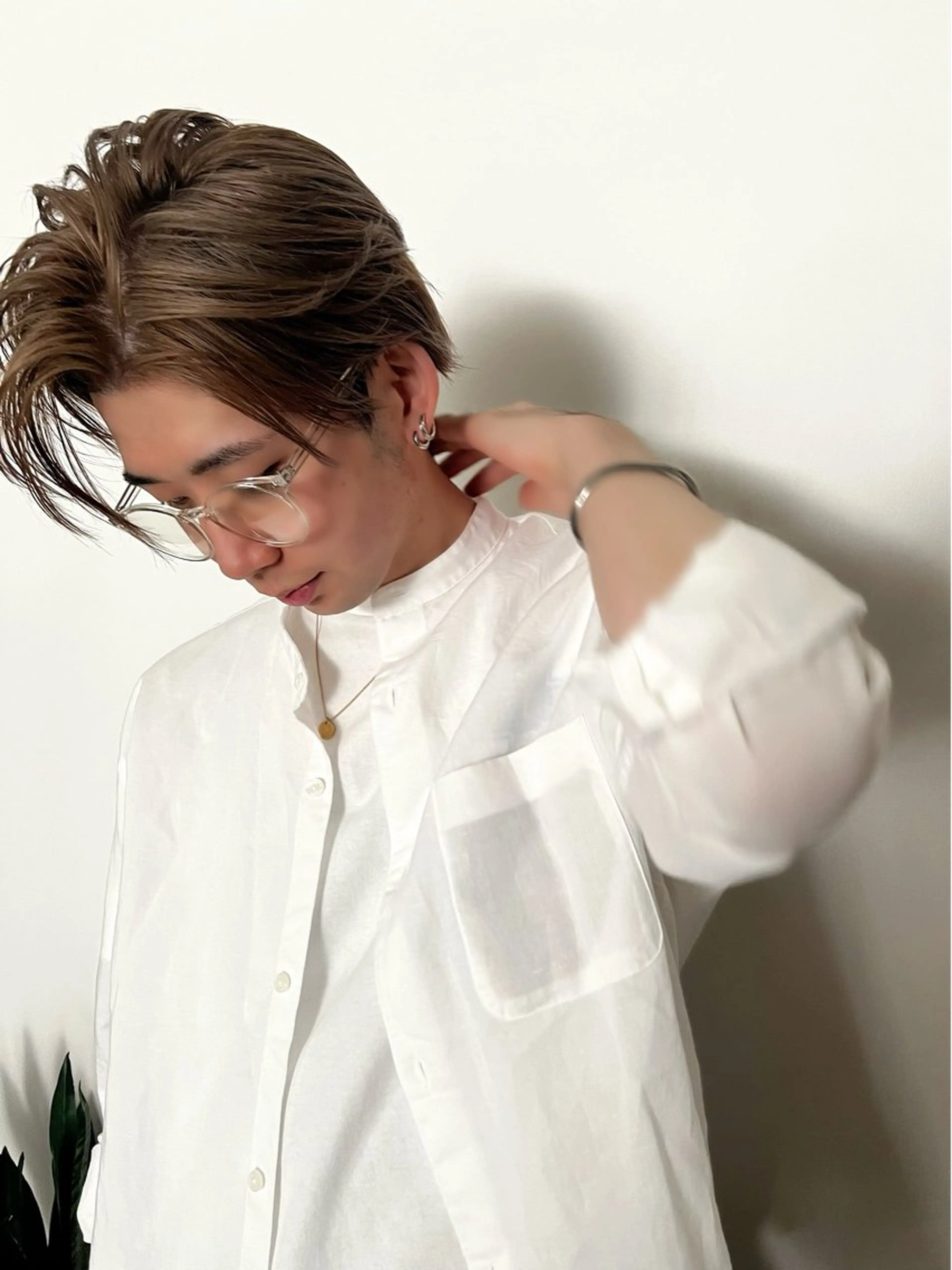 カラー ダブルカラー ホリバ ユカのヘアスタイル