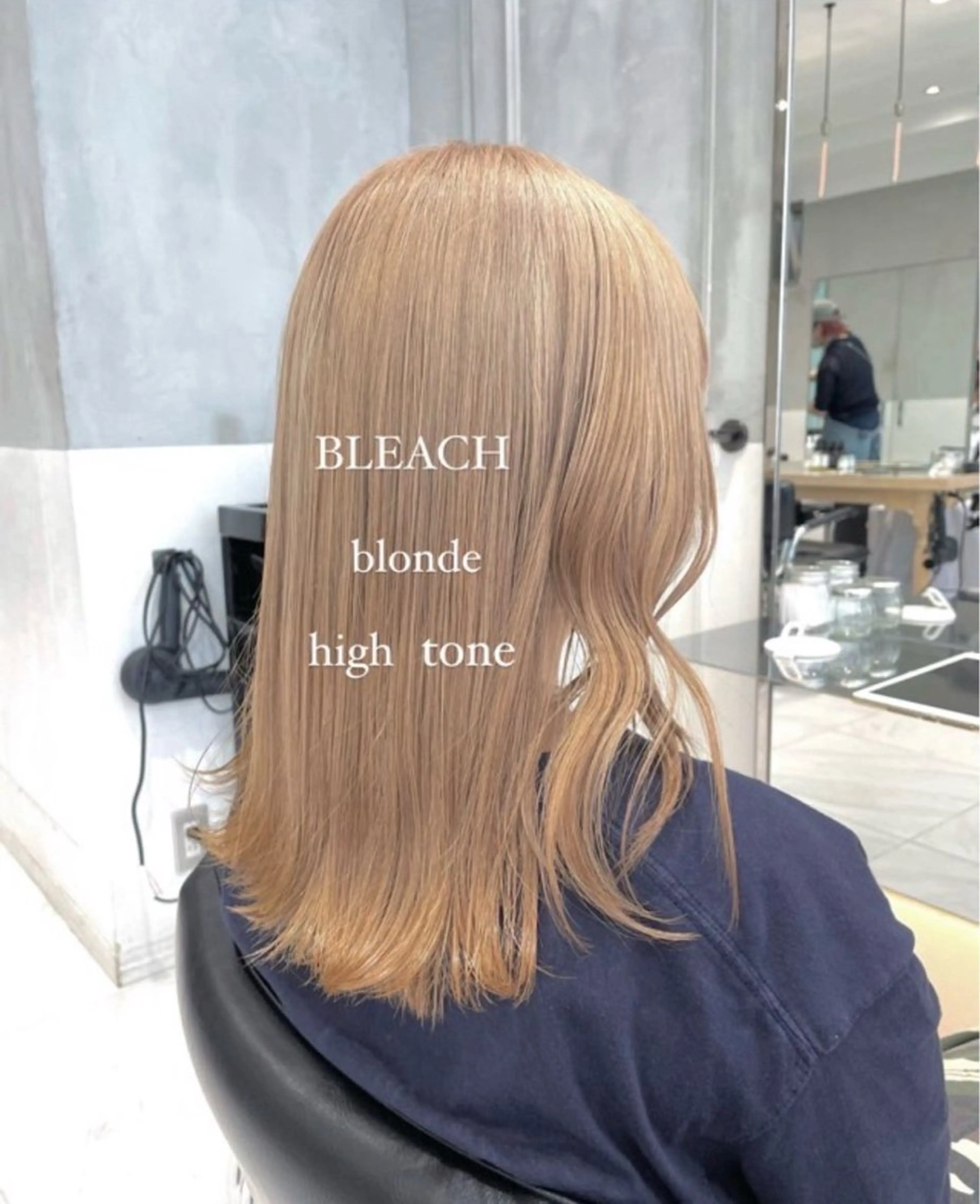 ミディアム 坂田 真央のヘアスタイル