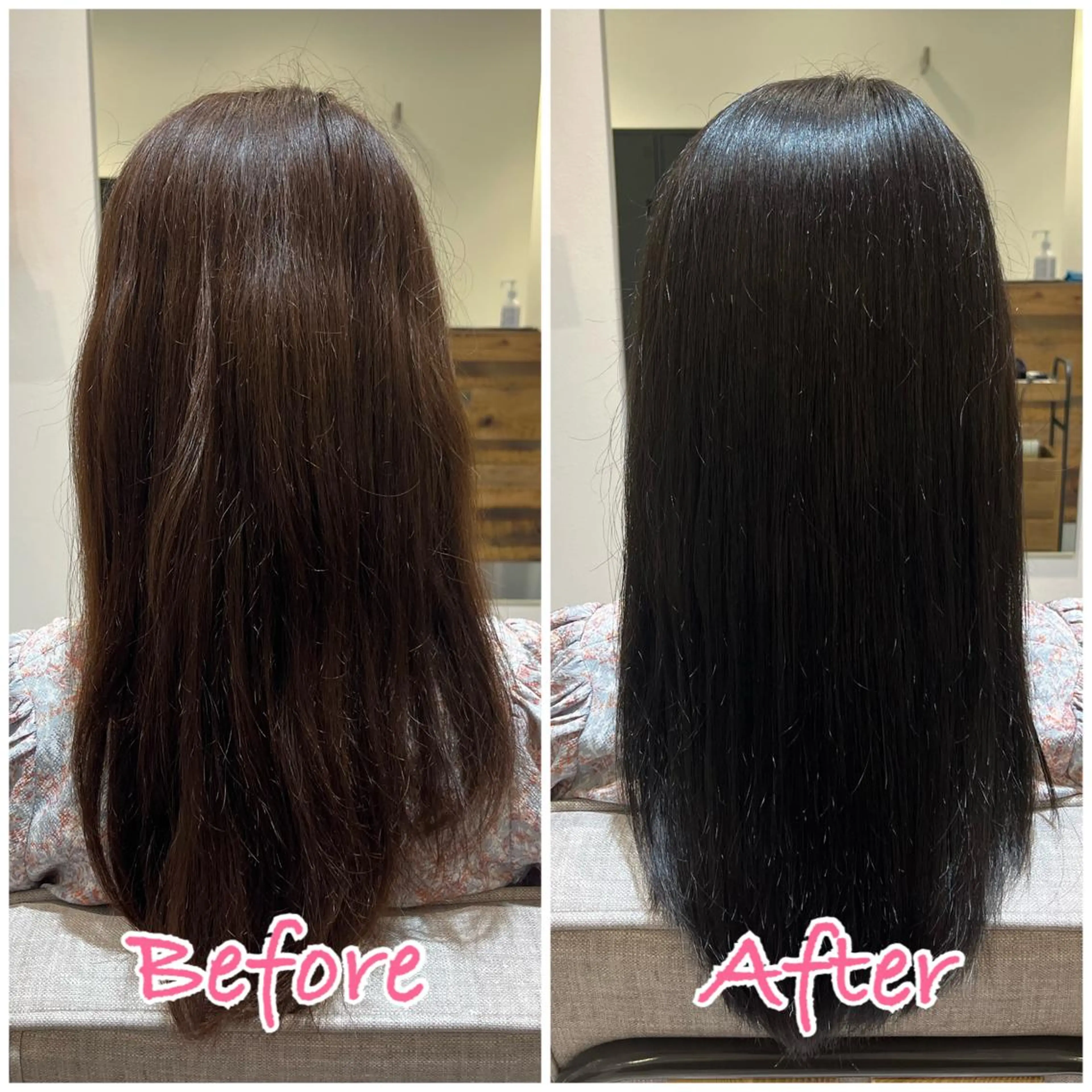 カラー カット 🌸 飯野 舞桜のヘアスタイル