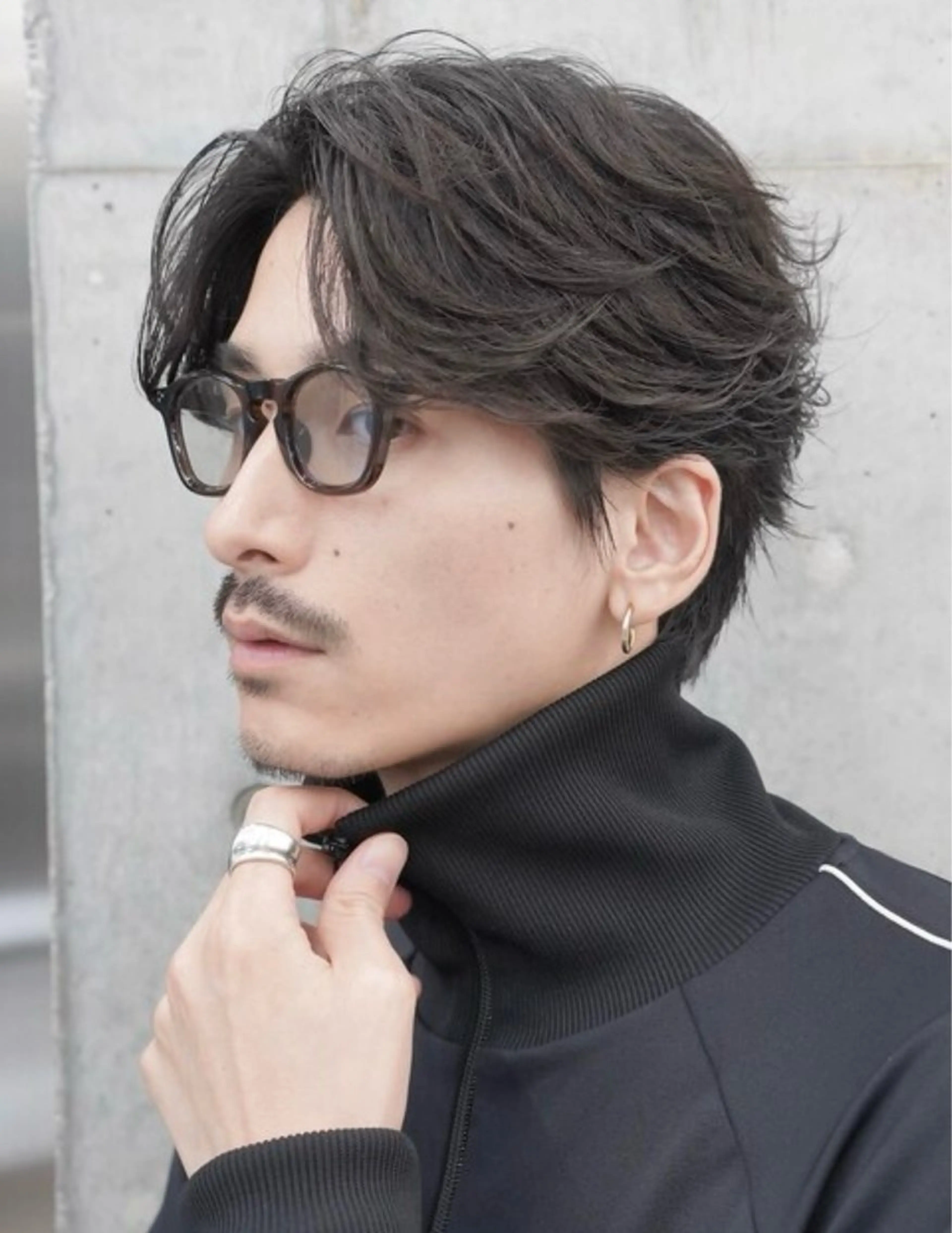 パーマ メンズ フェザーパーマ メンズパーマ カット パーマ fifth栄|波巻き 職人🌀ゆうとのヘアスタイル