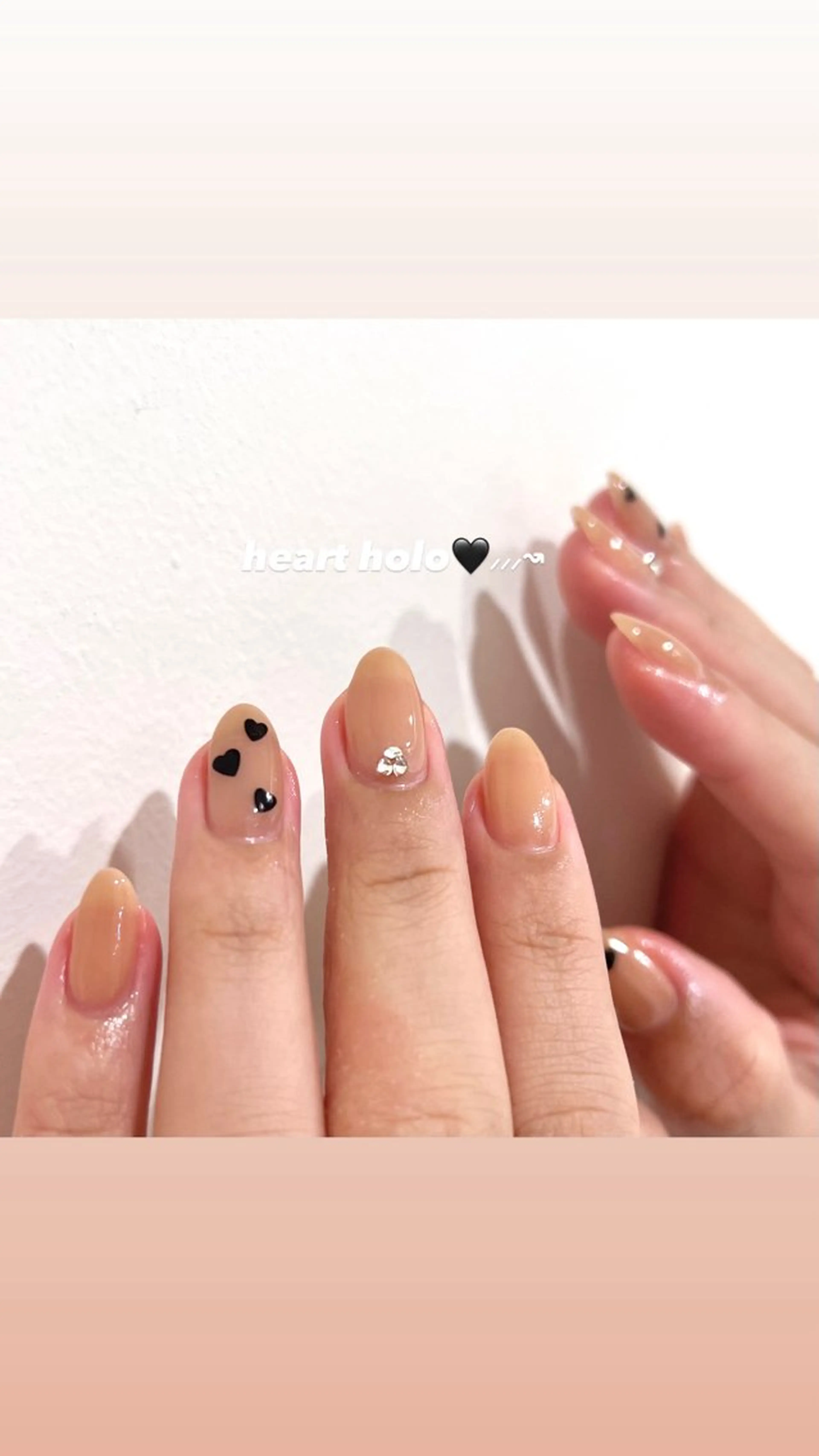 ネイル ハンドネイル 🎀チーク/ちゅるん 🫧chisa🎀のネイルデザイン