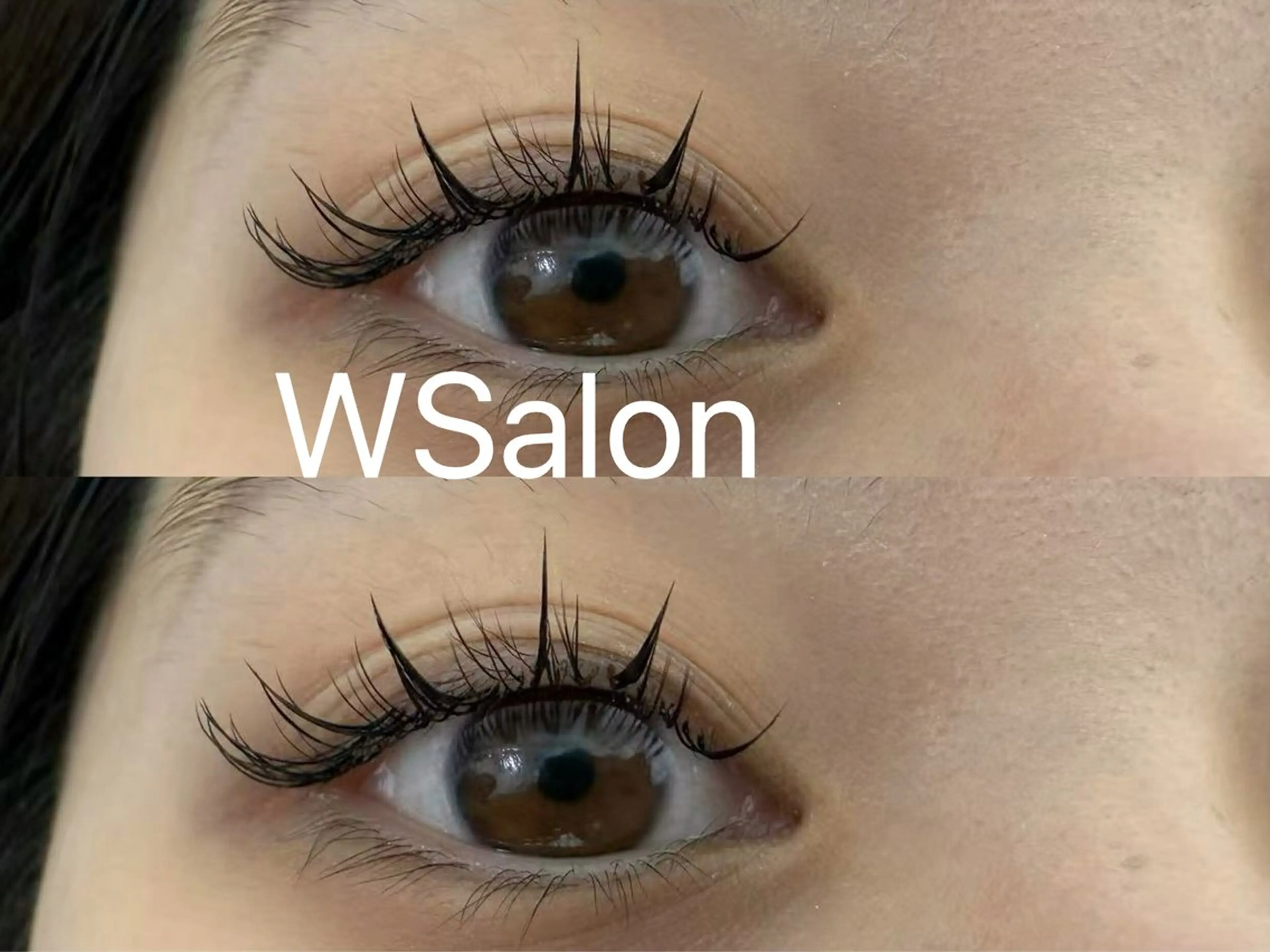マツエク・マツパ 付け放題 バインドロック カラーマツエク フラットラッシュ 韓国風マツエク W Salon アイラッシュのマツエク・マツパデザイン