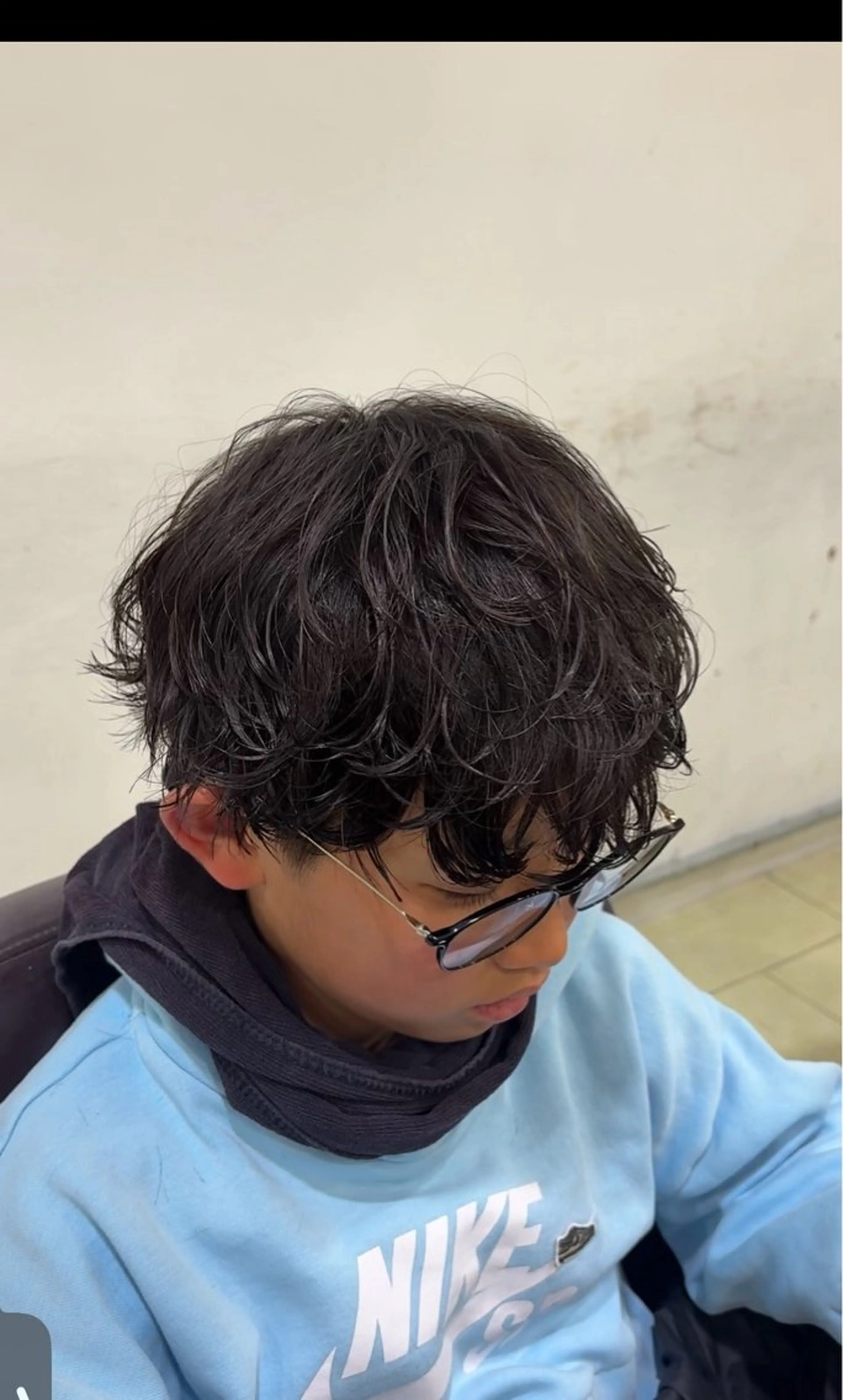 ショート パーマ カット パーマ レイヤー/ボブ /ジュンエイのヘアスタイル