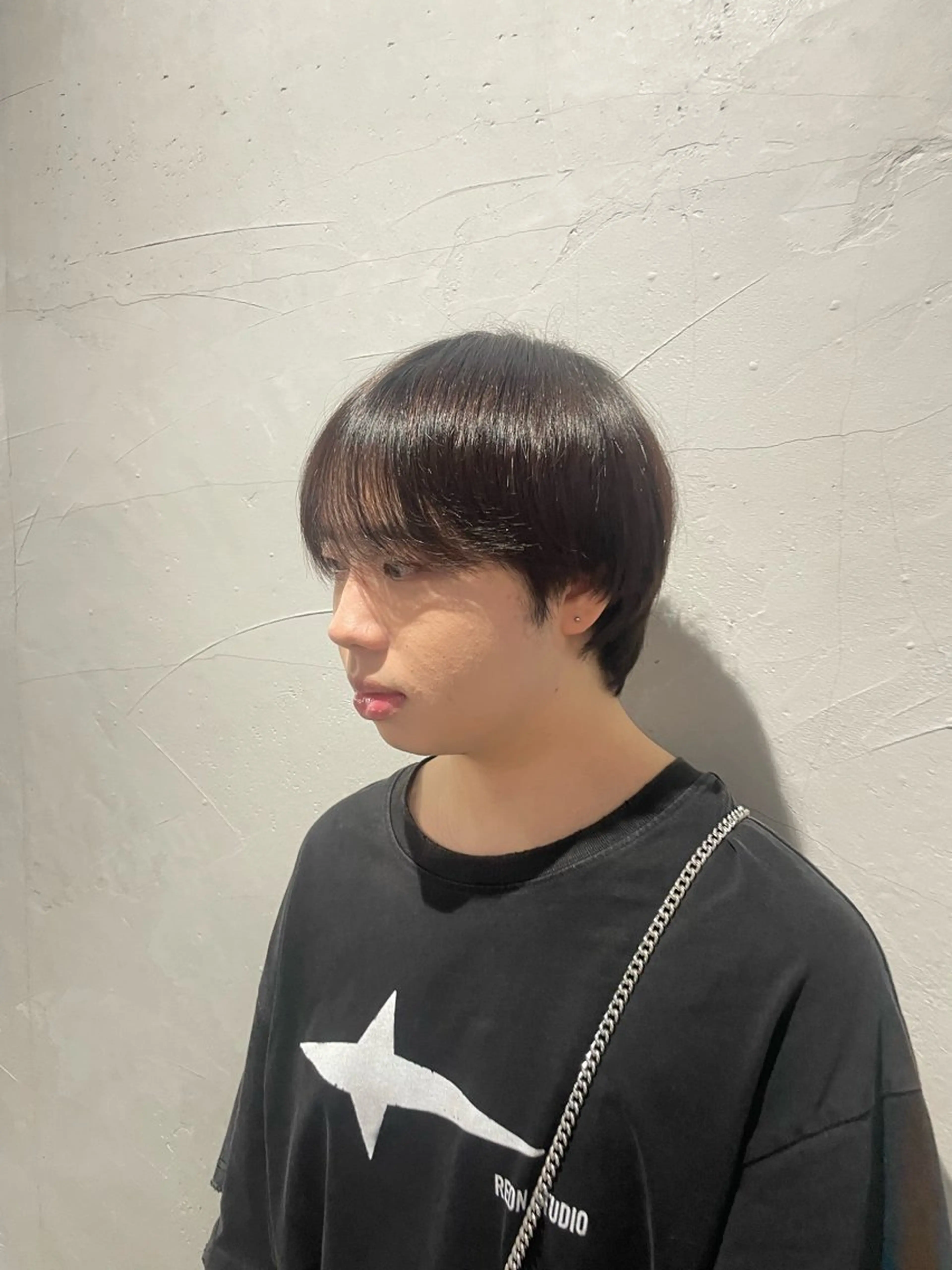 メンズ マッシュ シースルーマッシュ HARU🐬メンズ 美容師🐬のヘアスタイル