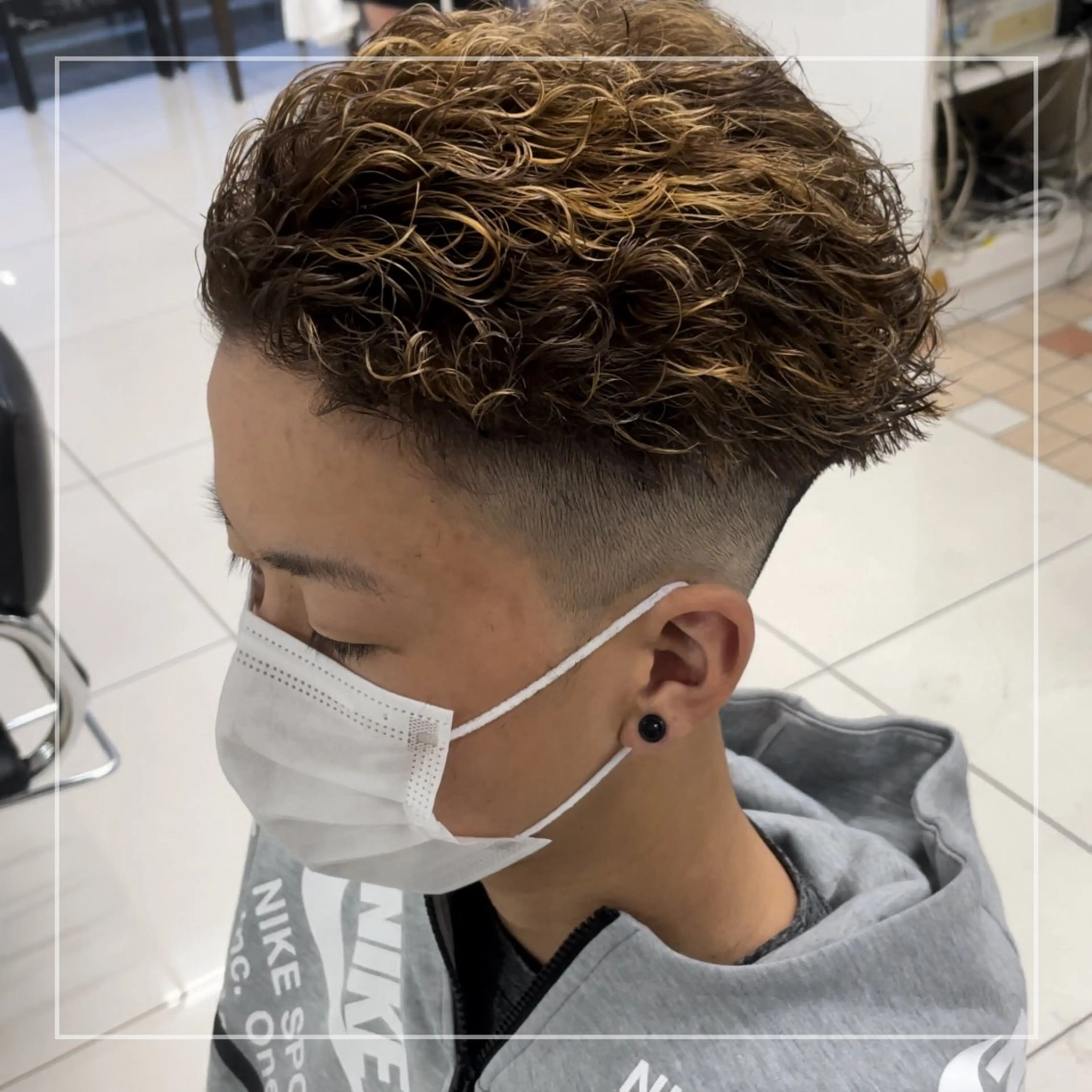 ショート カラー パーマ メンズ 🇰🇷失敗履歴再生 髪質改善七星🇰🇷のヘアスタイル