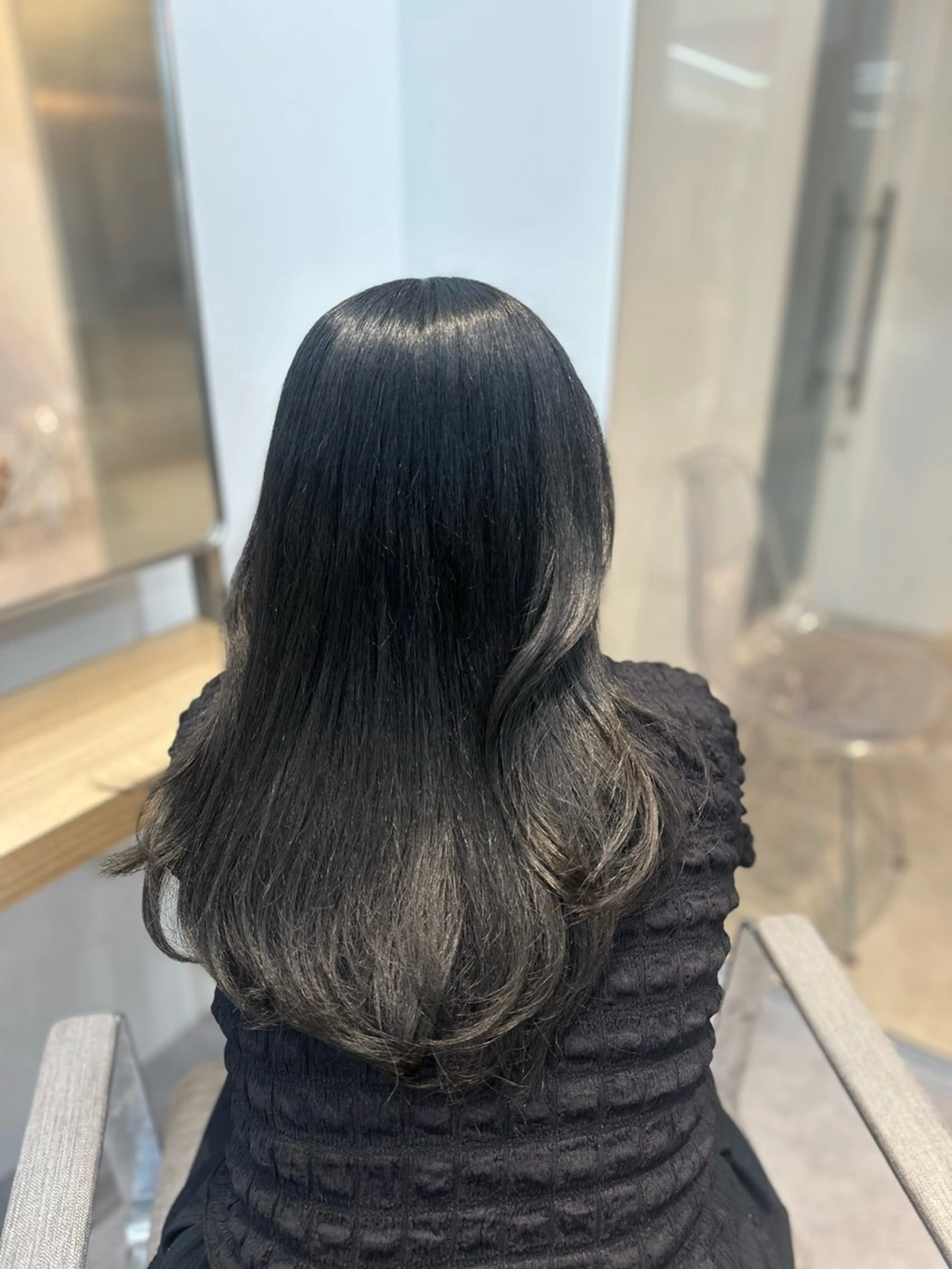 カラー 韓国レイヤー/艶髪/ manami🥣のヘアスタイル