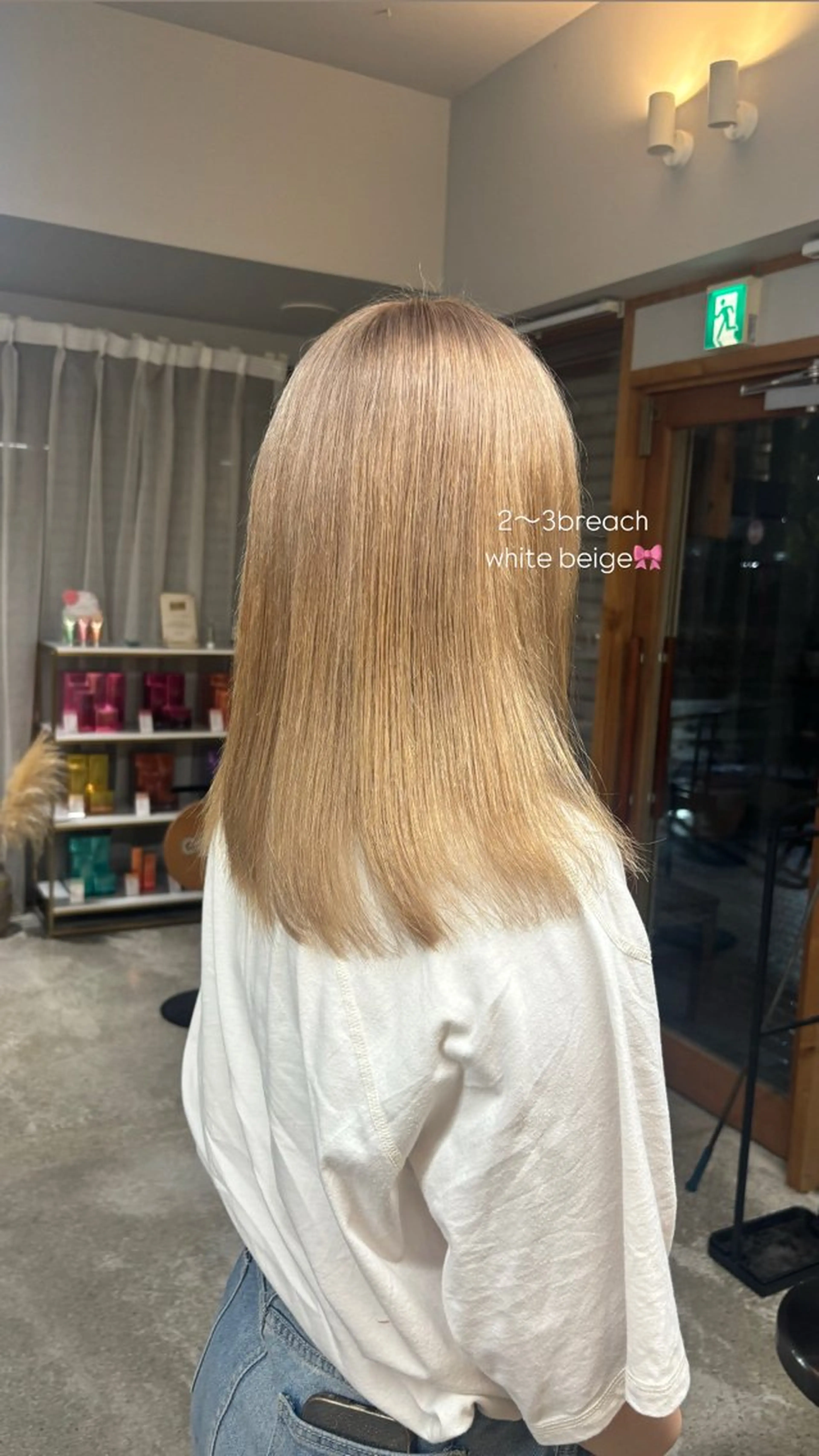 セミロング cipre 萌乃のヘアスタイル