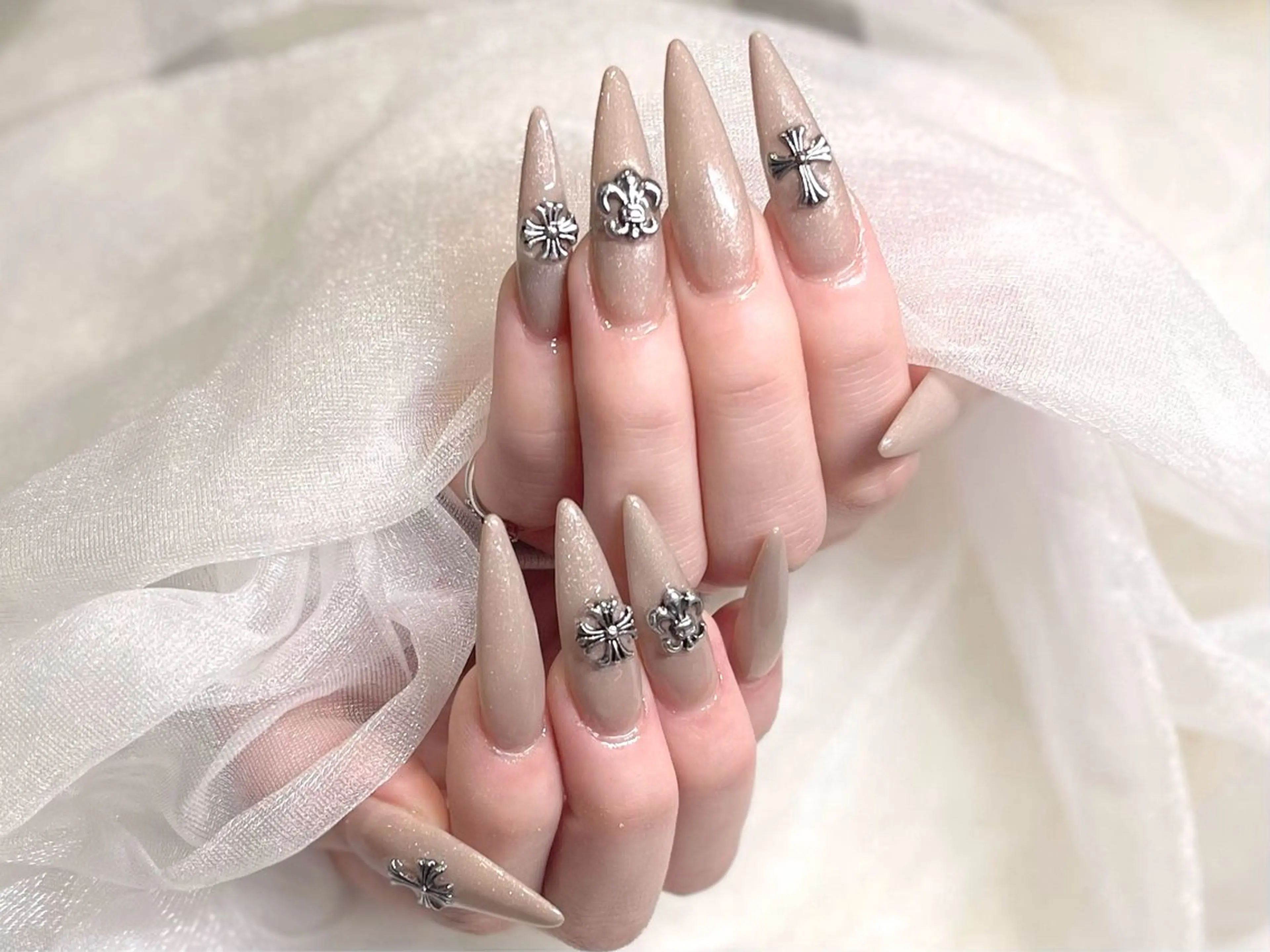 ネイル アートネイル シンプルネイル ハンドネイル Nail💅ANDY 当日予約⭕️難波すぐのネイルデザイン