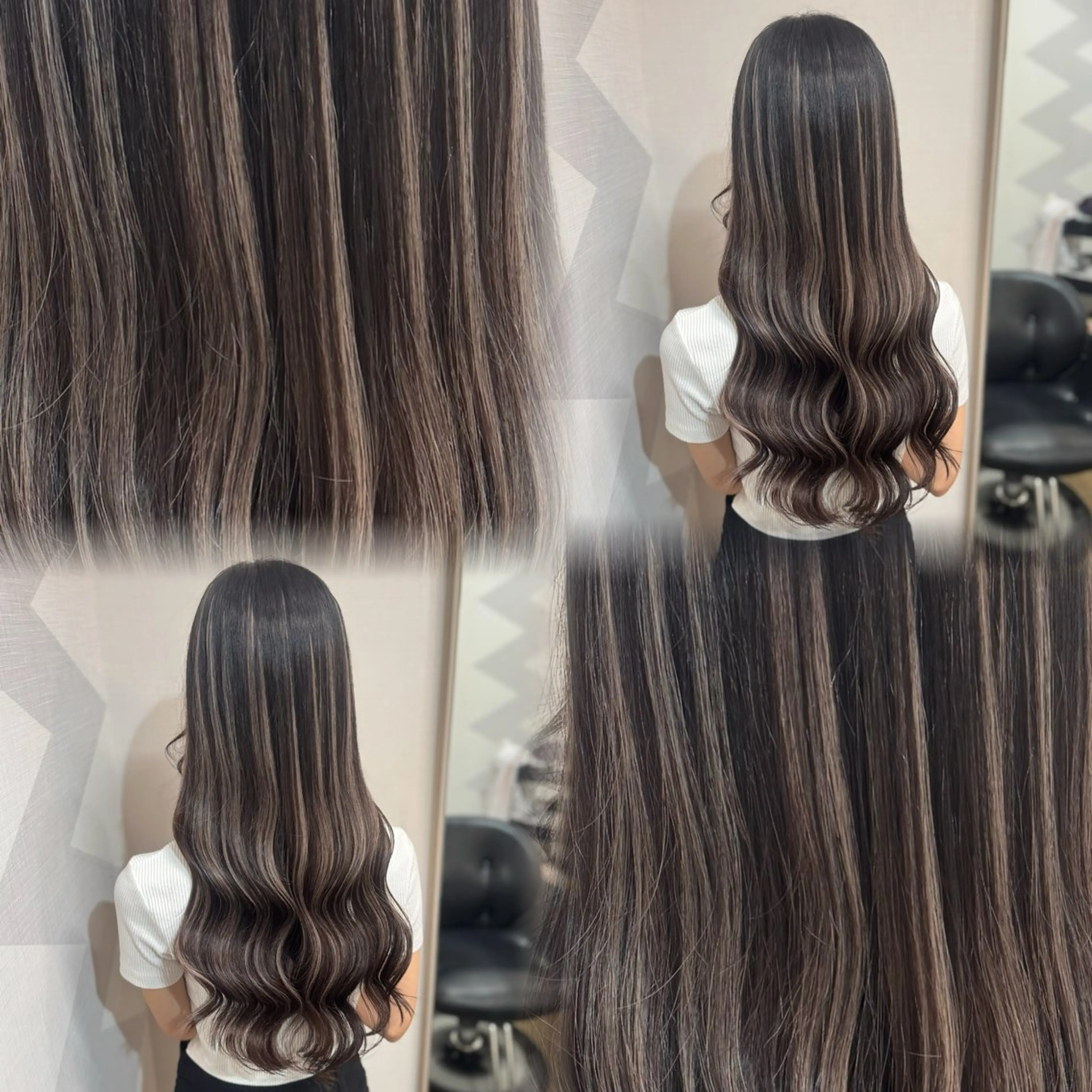 エクステ 髙橋 李里亜のヘアスタイル