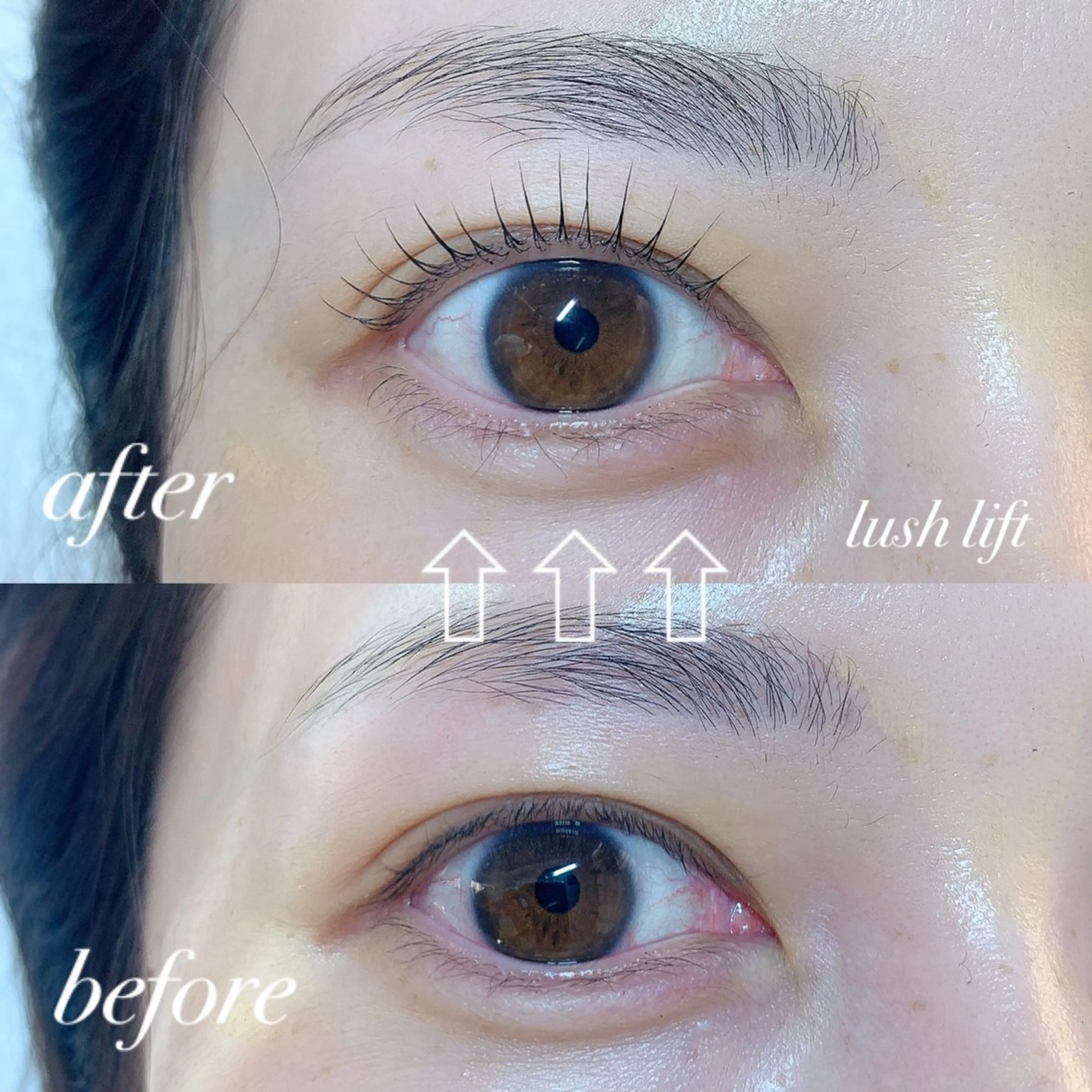 【撮影モデル特別価格】パリジェンヌラッシュリフト◇ケラチンTR＋束感コーティング付の写真