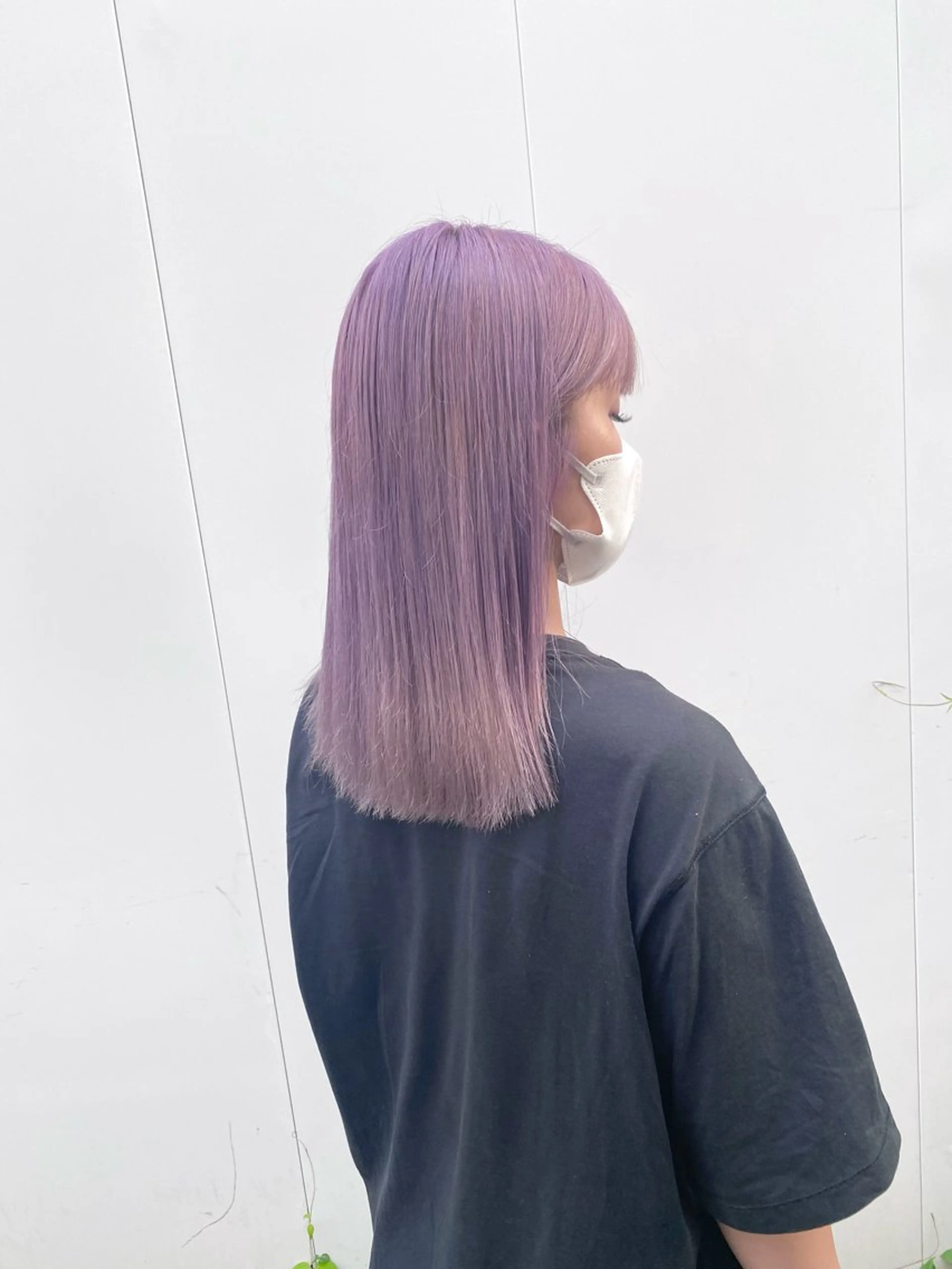 ミディアム カラー ウチダ ユウヤのヘアスタイル