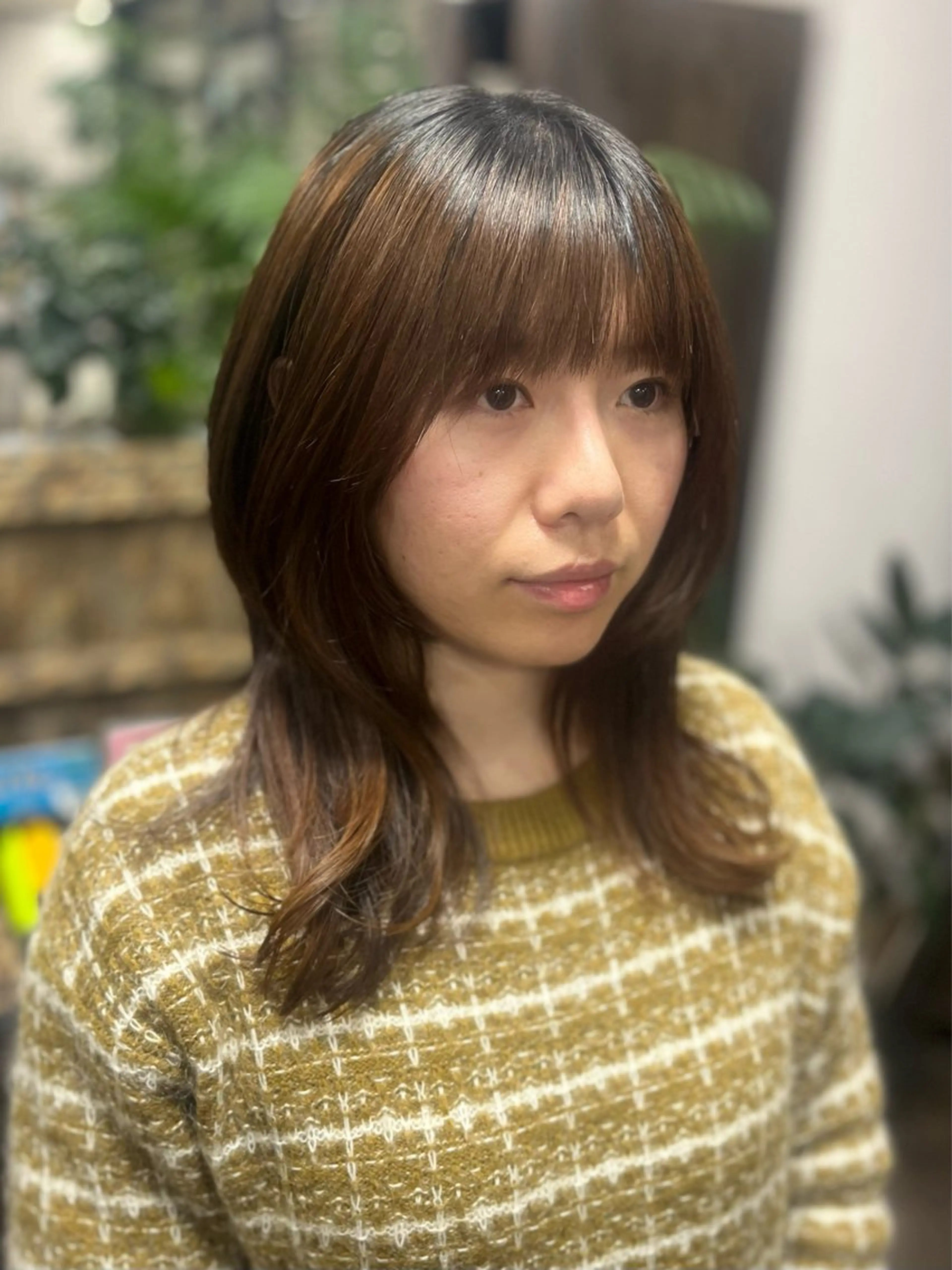 ロング assemblage 江川羽南のヘアスタイル