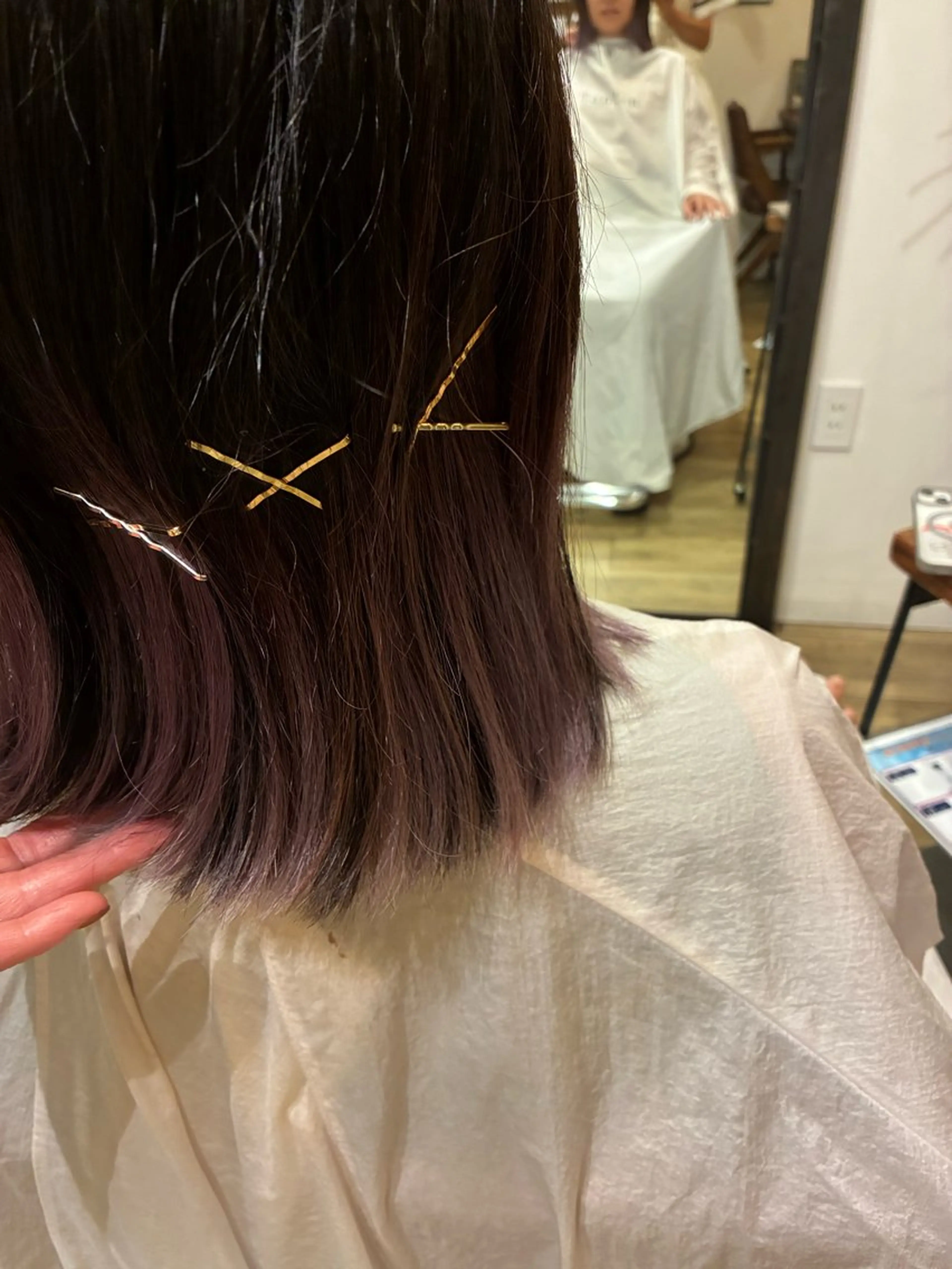 ミディアム カラー 清水 美香のヘアスタイル