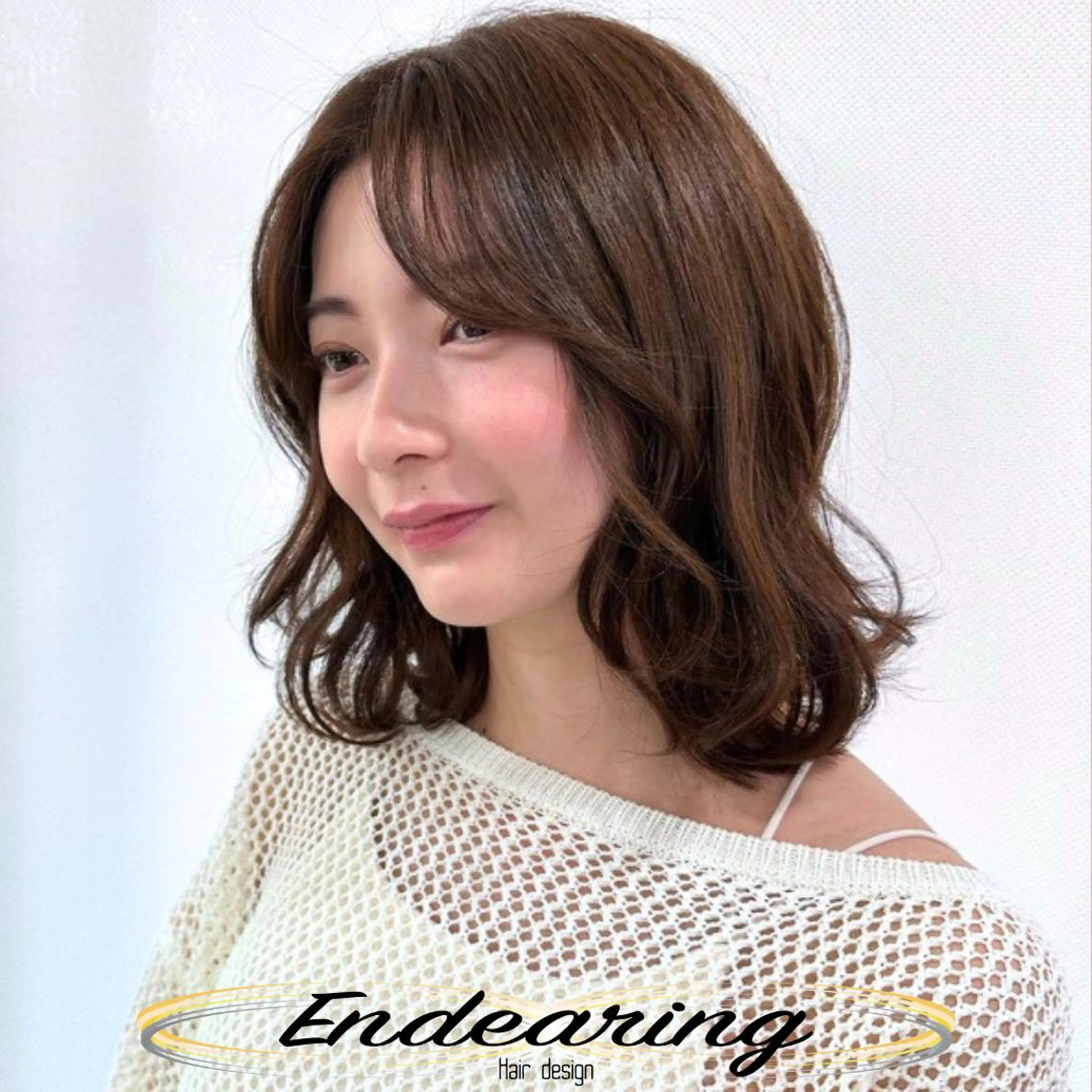 カラー ベージュカラー 透明感カラー カット ヘアカラー Endearing 銀座/レイヤーカットのヘアスタイル