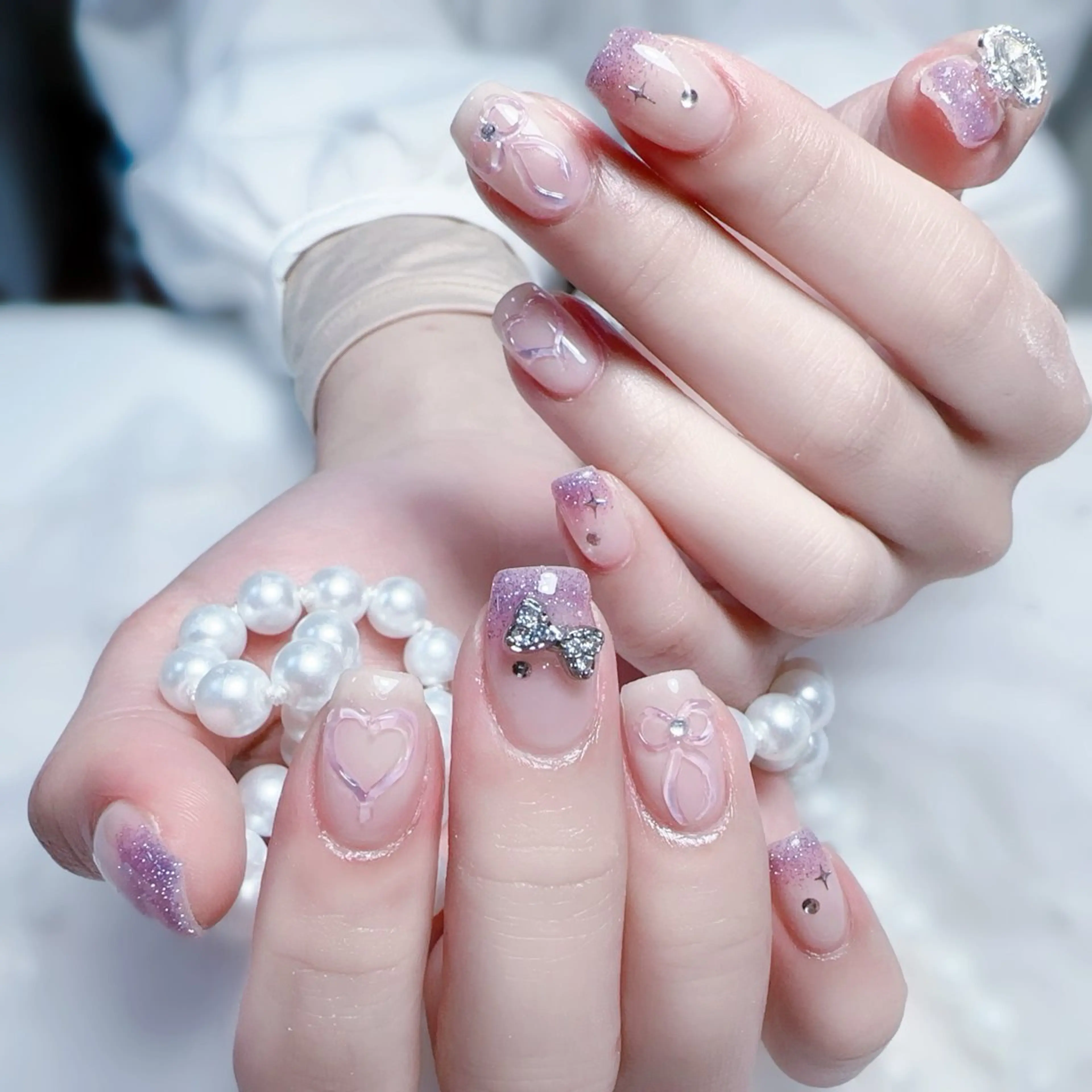 ネイル YUMI ニュアンスnailsのネイルデザイン
