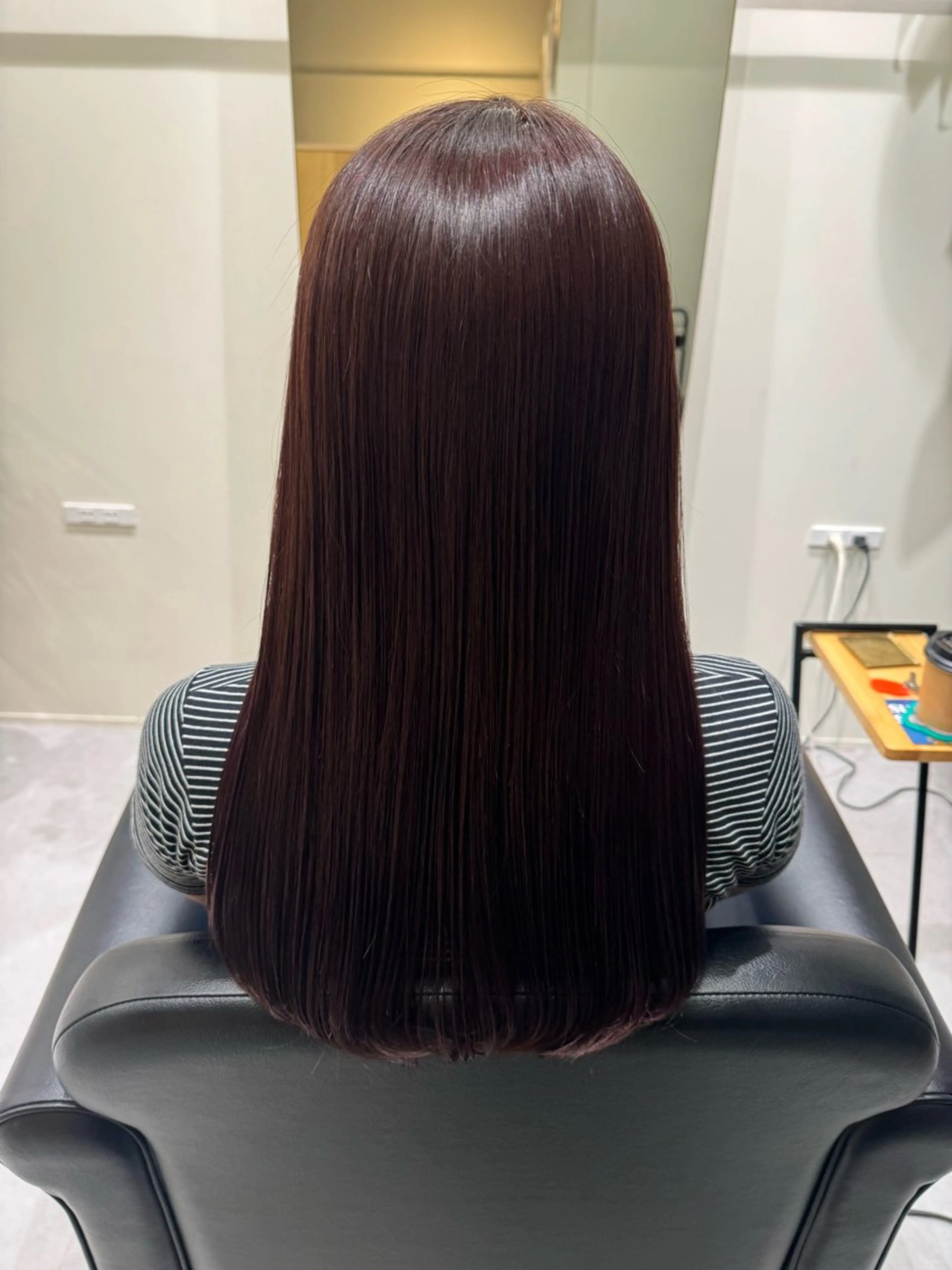 ロング カラー ゆ う あのヘアスタイル