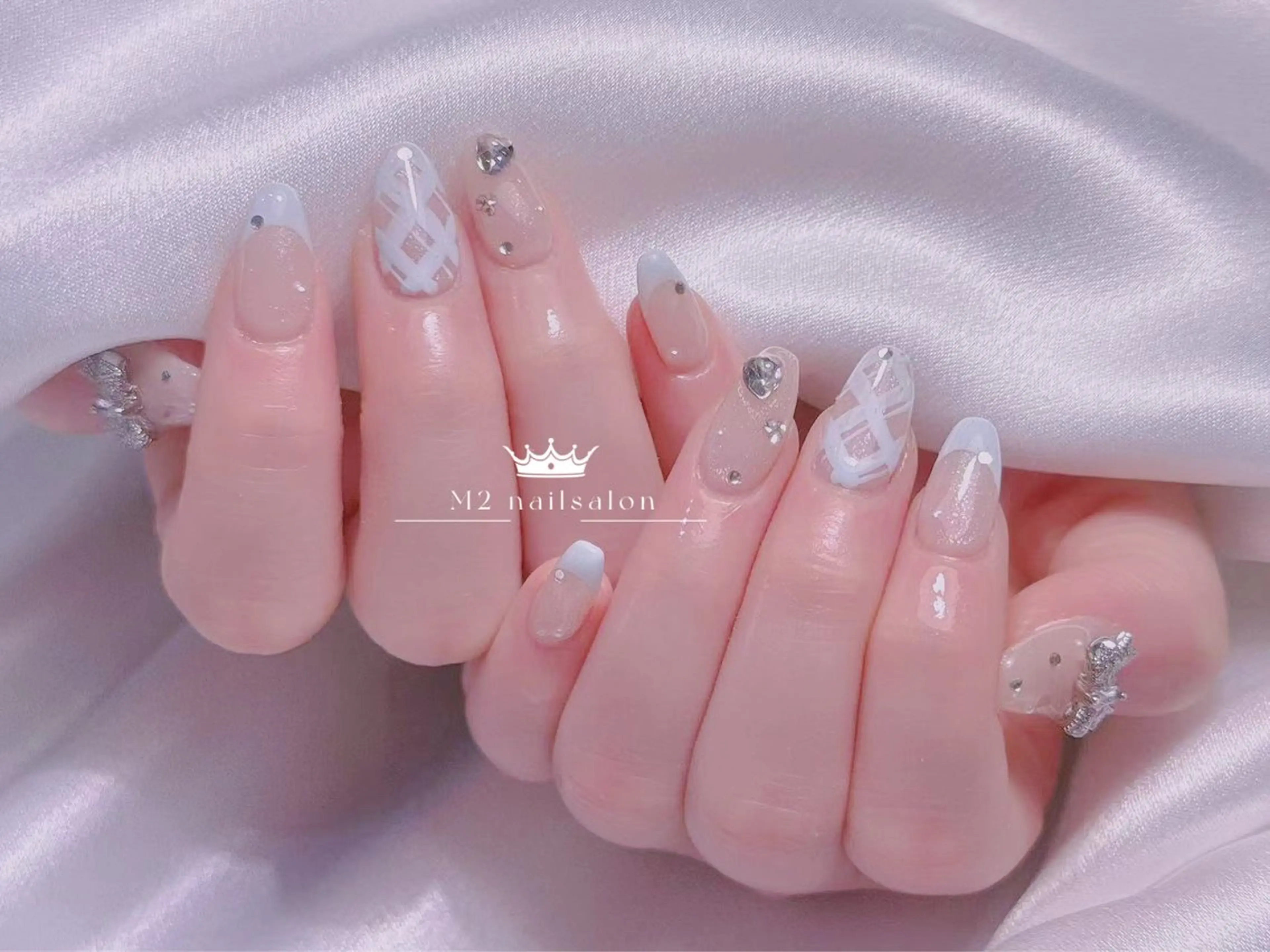 ネイル ハンドネイル 長さだし専門店 M2 rikaのネイルデザイン