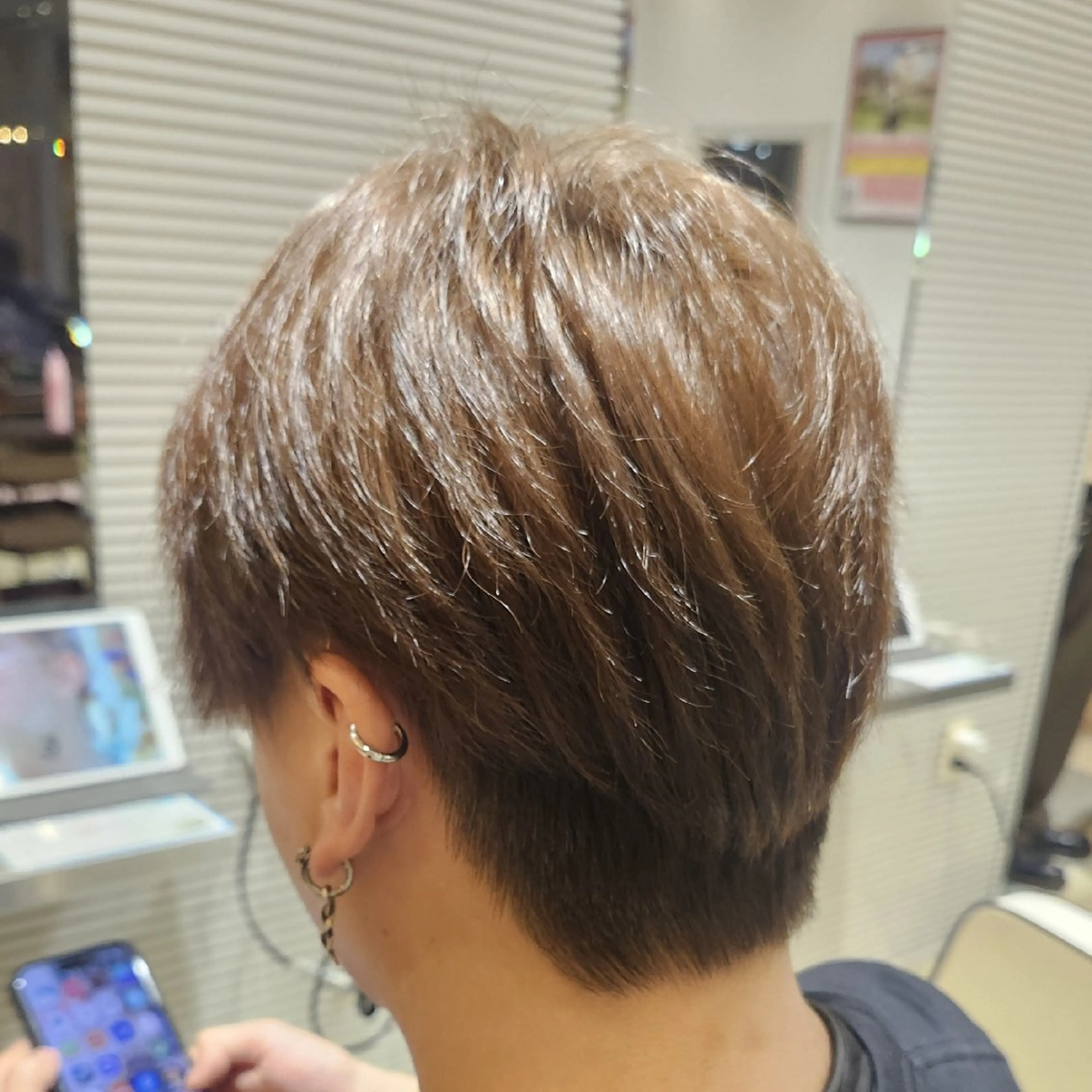 メンズ カラー 暖色カラー/髪質改善 /メンズ🧡莉南のヘアスタイル