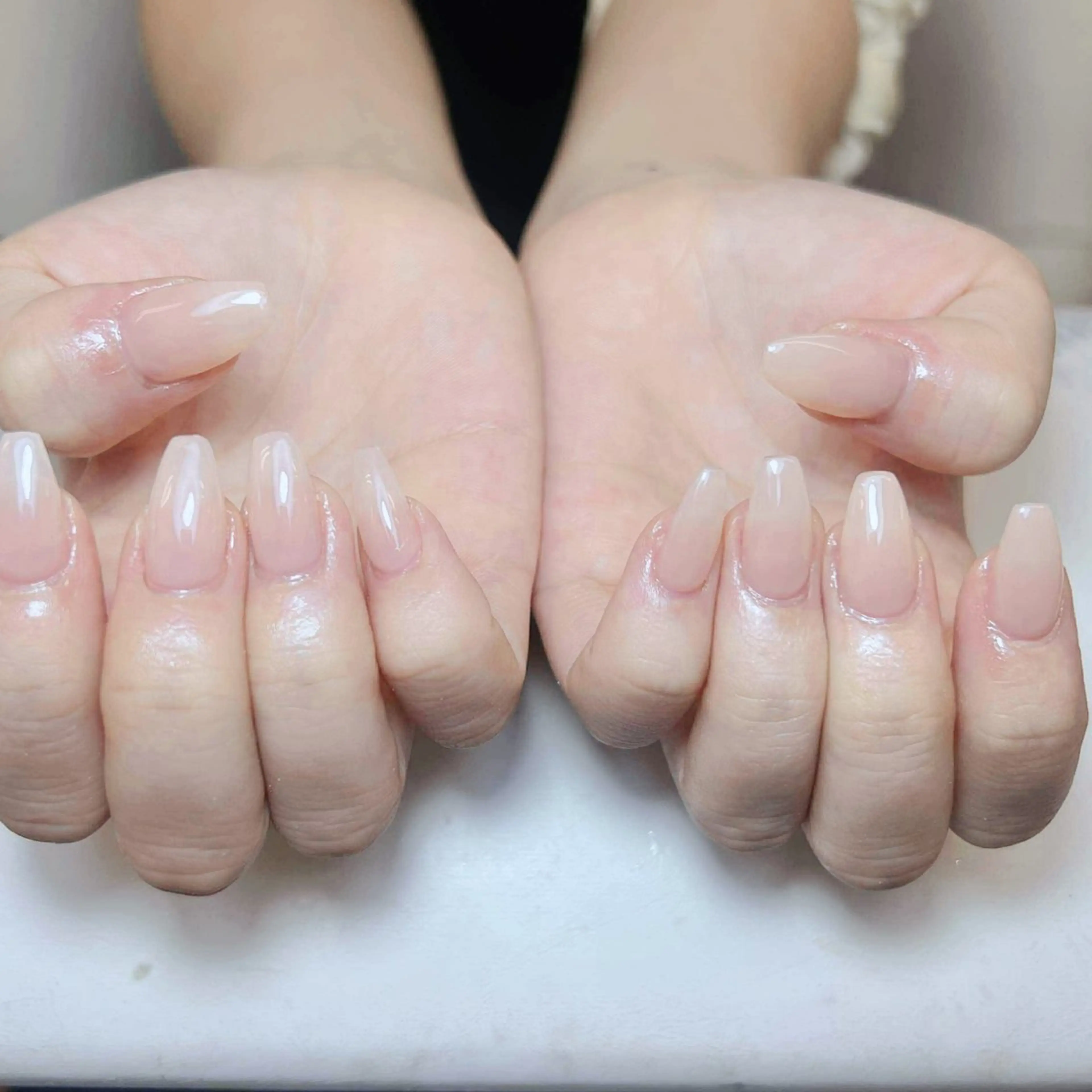 カラー ハンドネイル anh nail anne🤍のネイルデザイン