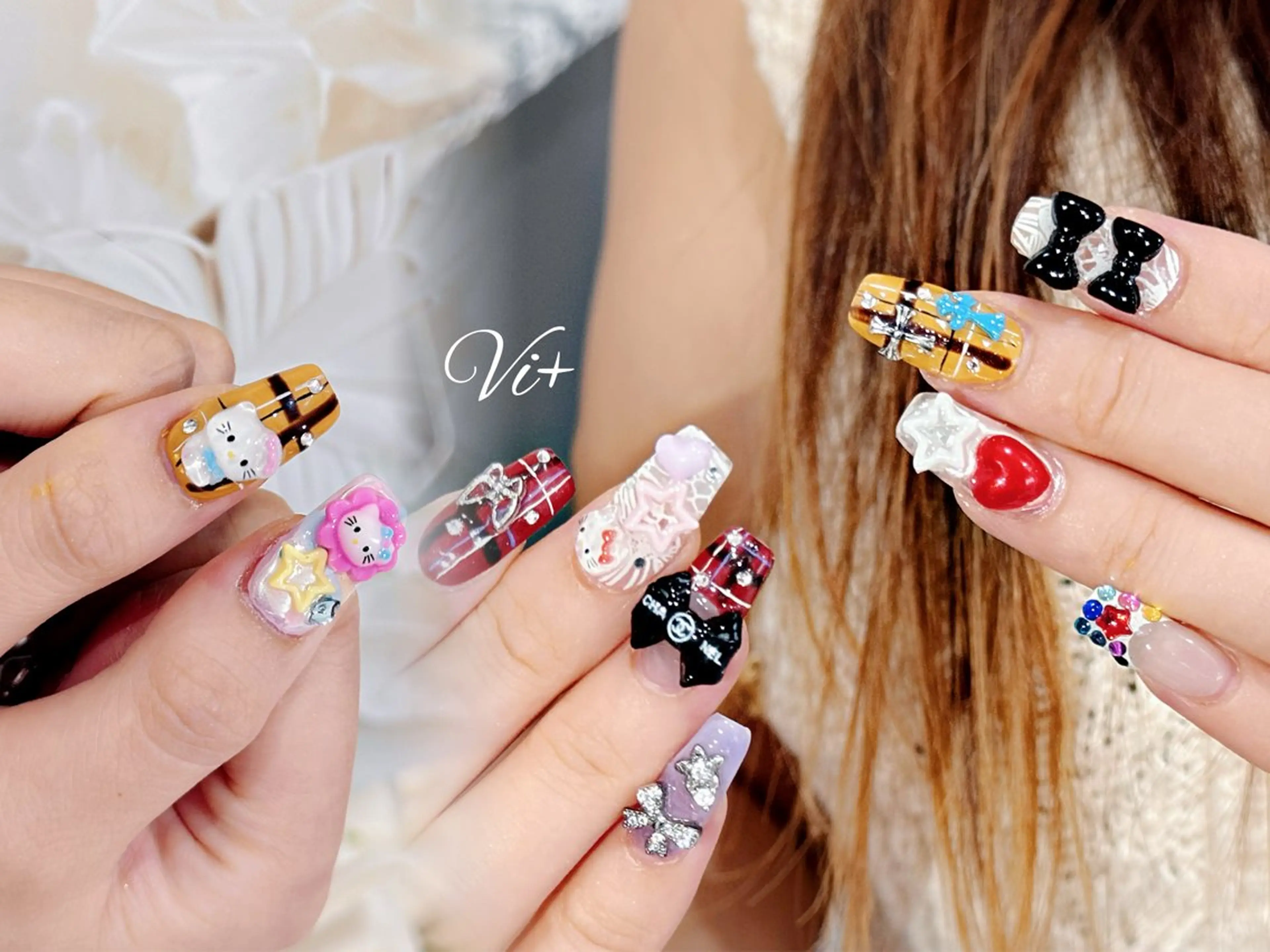 ネイル ハンドネイル ✨Nailsalon Vi+✨のネイルデザイン