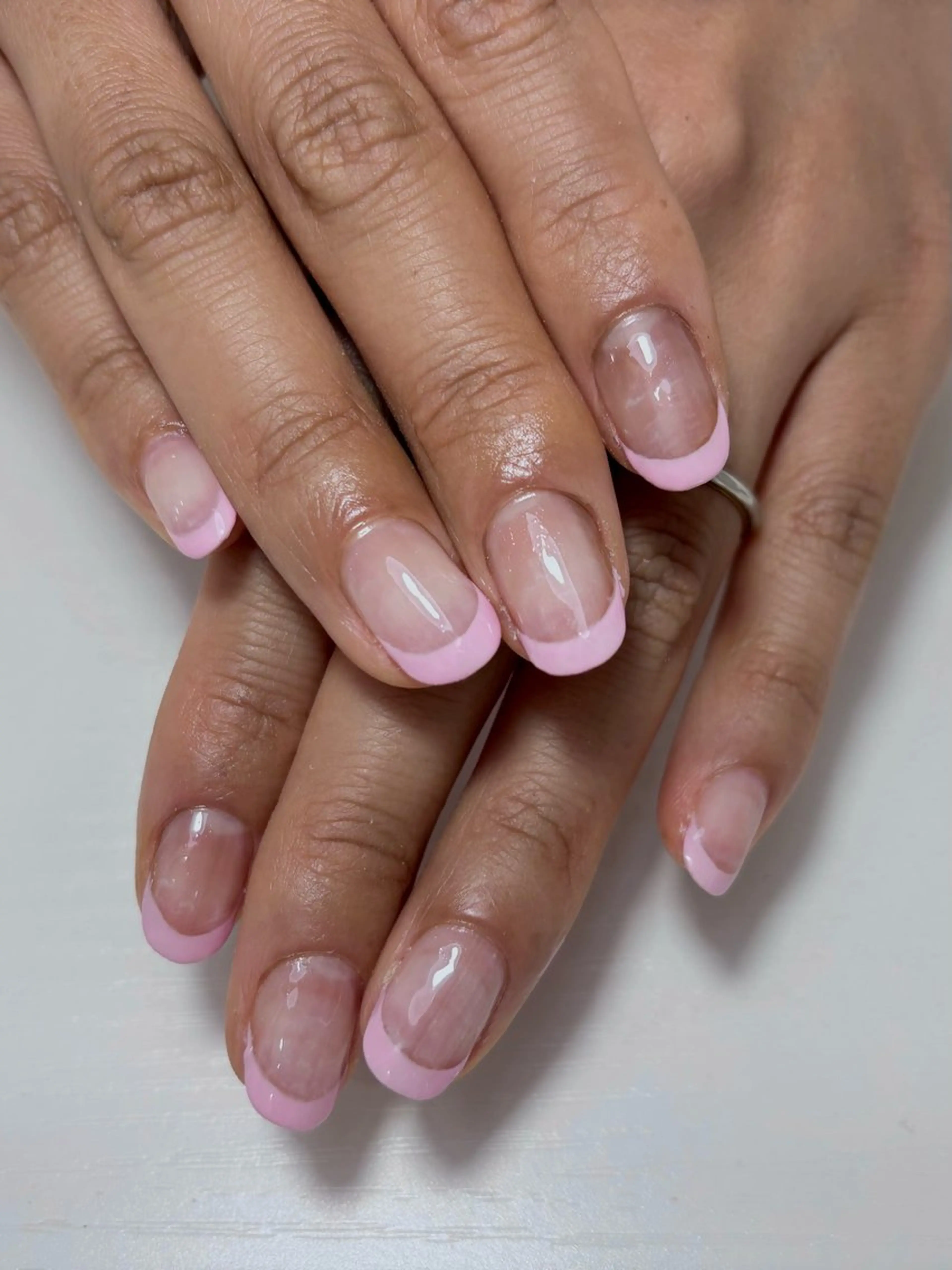 ネイル フレンチネイル WHITE NAIL ひなたのネイルデザイン