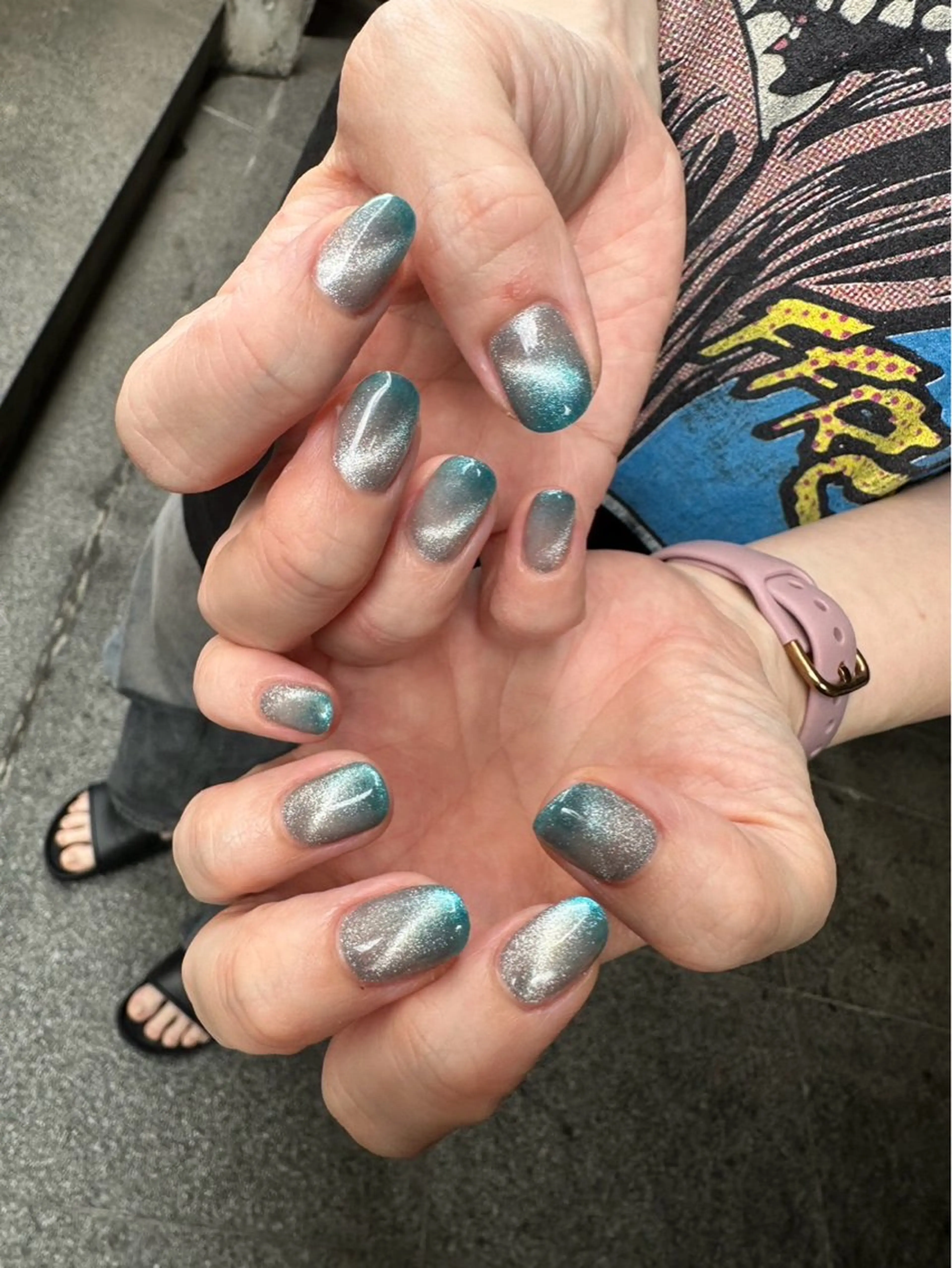 ネイル ハンドネイル 長谷川 奈緒美のネイルデザイン