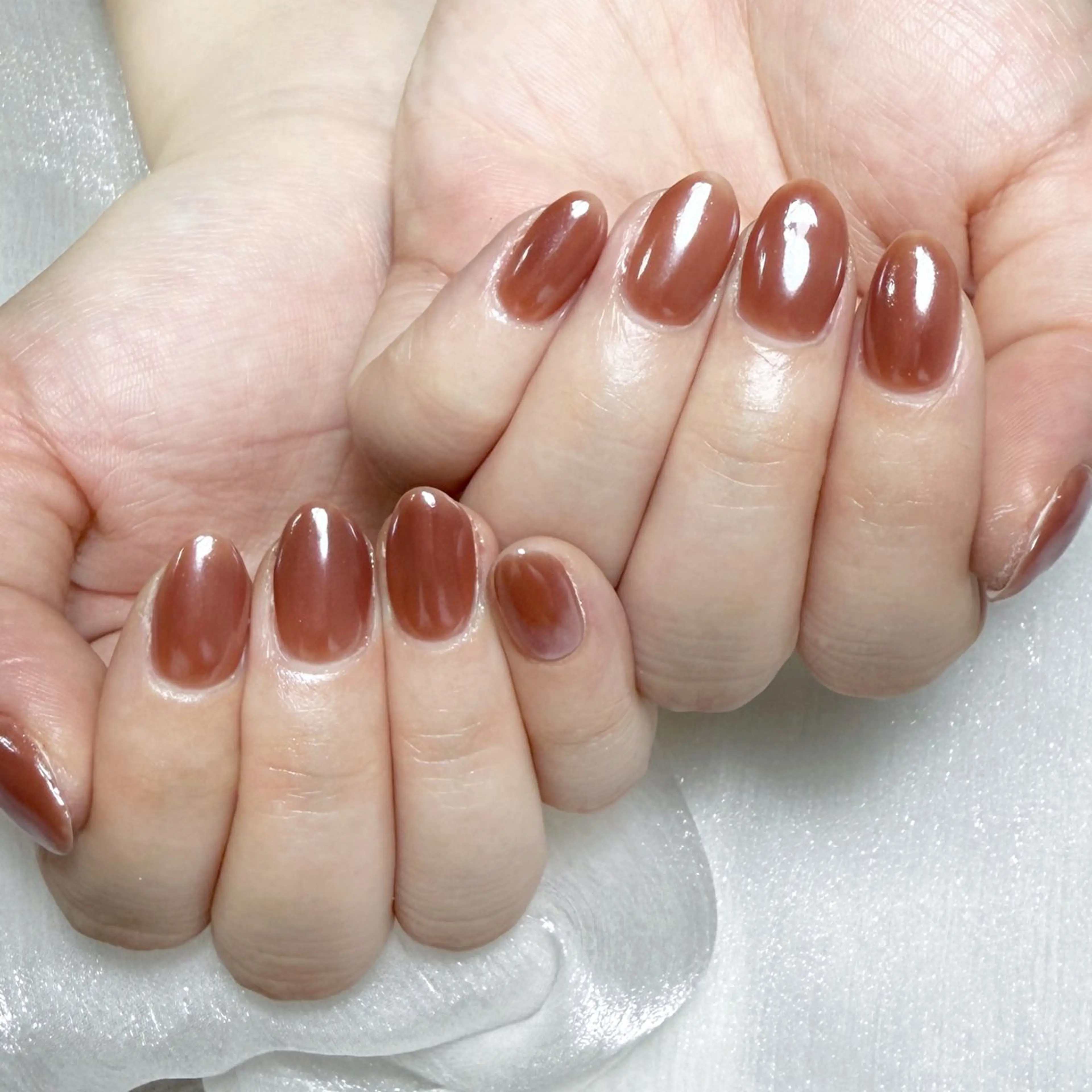 メンズ ネイル メンズ韓国風 アートネイル オーロラネイル ガーリー キラキラネイル ハンドネイル Nail salon 木にいるのネイルデザイン