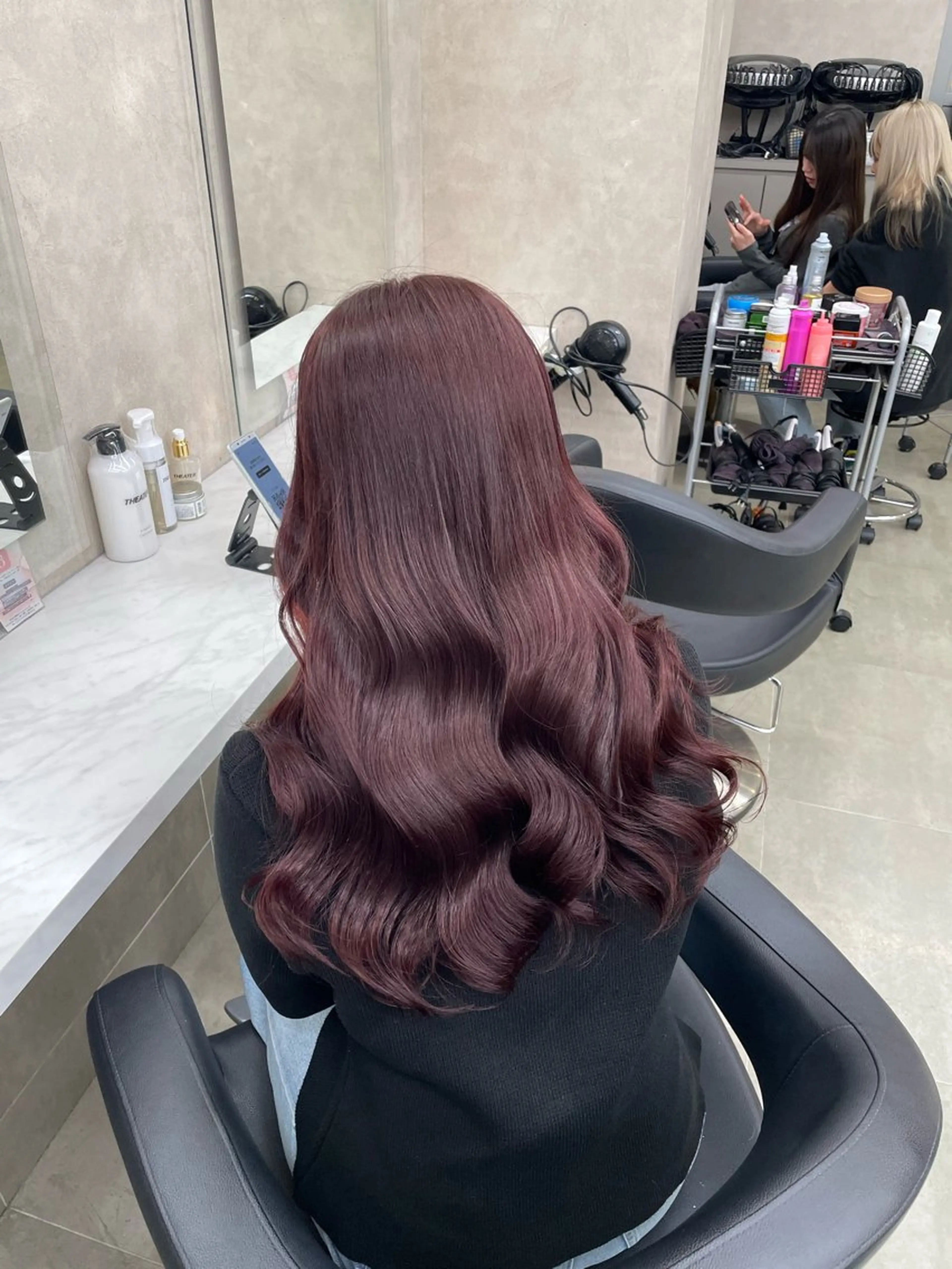 ロング カラー 🎀暖色/ラベンダー /paru🤍のヘアスタイル