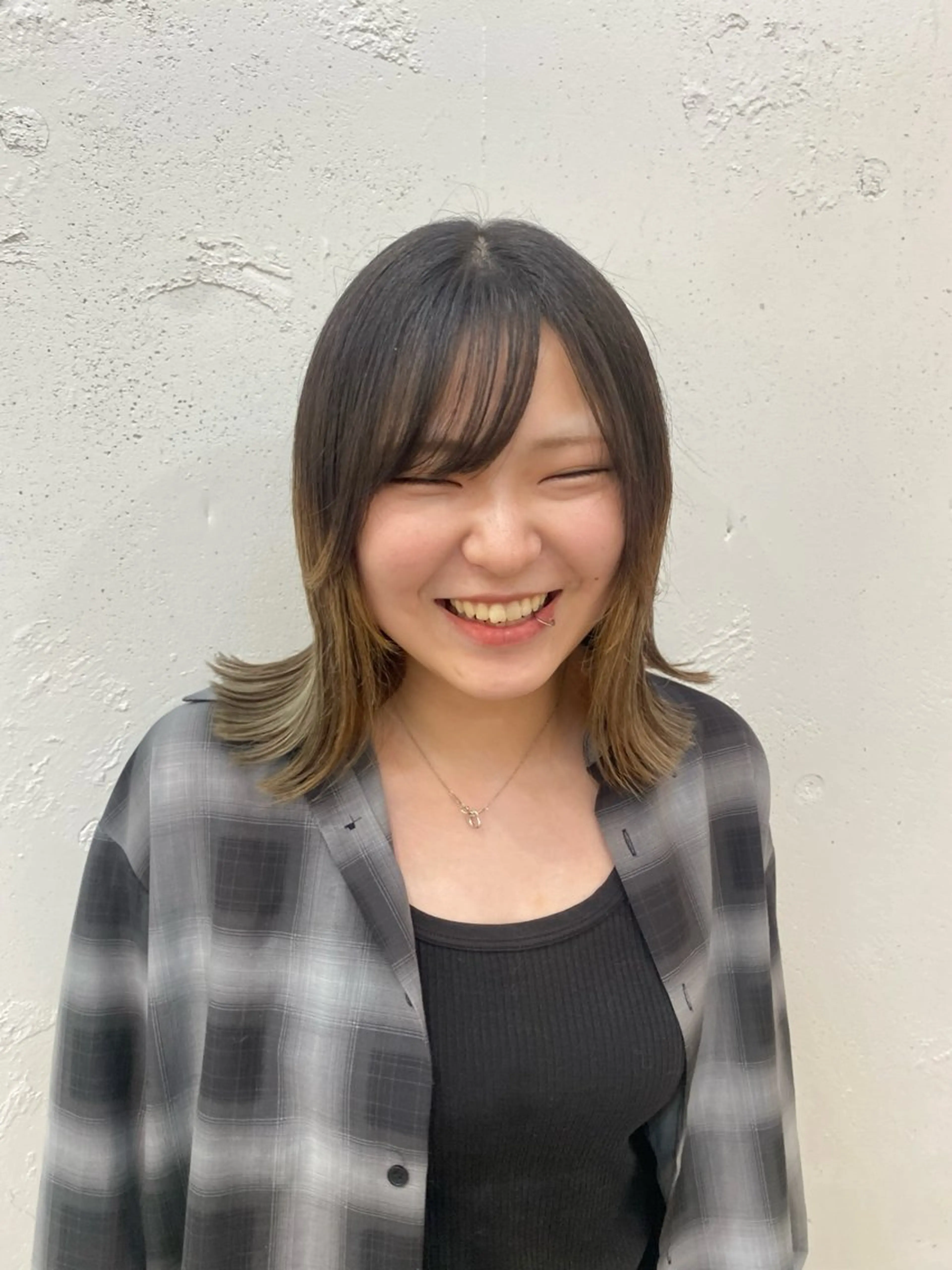 ミディアム 外ハネヘア 似合わせヘア 💇🏻‍♀/マリアのヘアスタイル