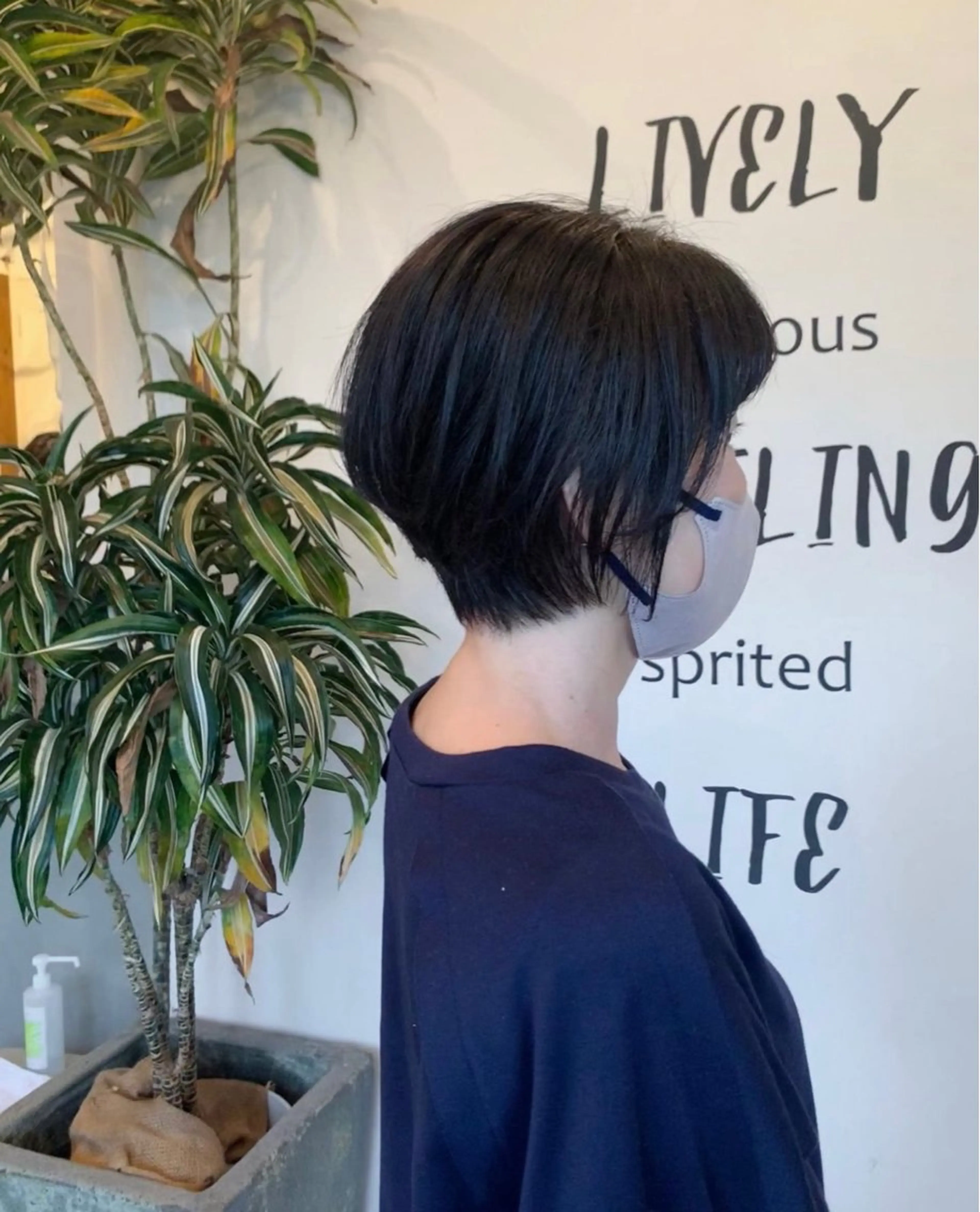 ショート 中西 未有のヘアスタイル