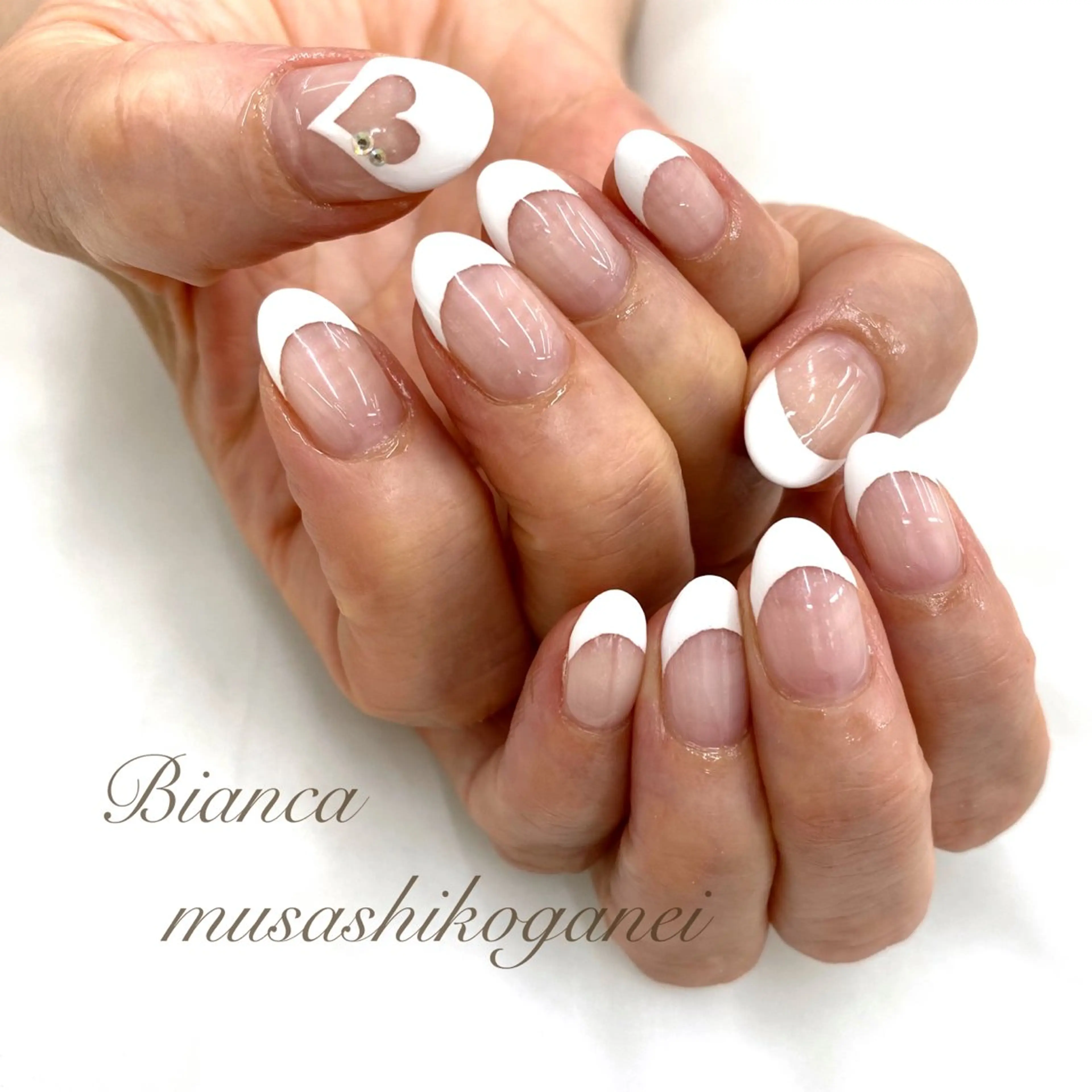 ネイル ハンドネイル Bianca 武蔵小金井 しぎはらのネイルデザイン