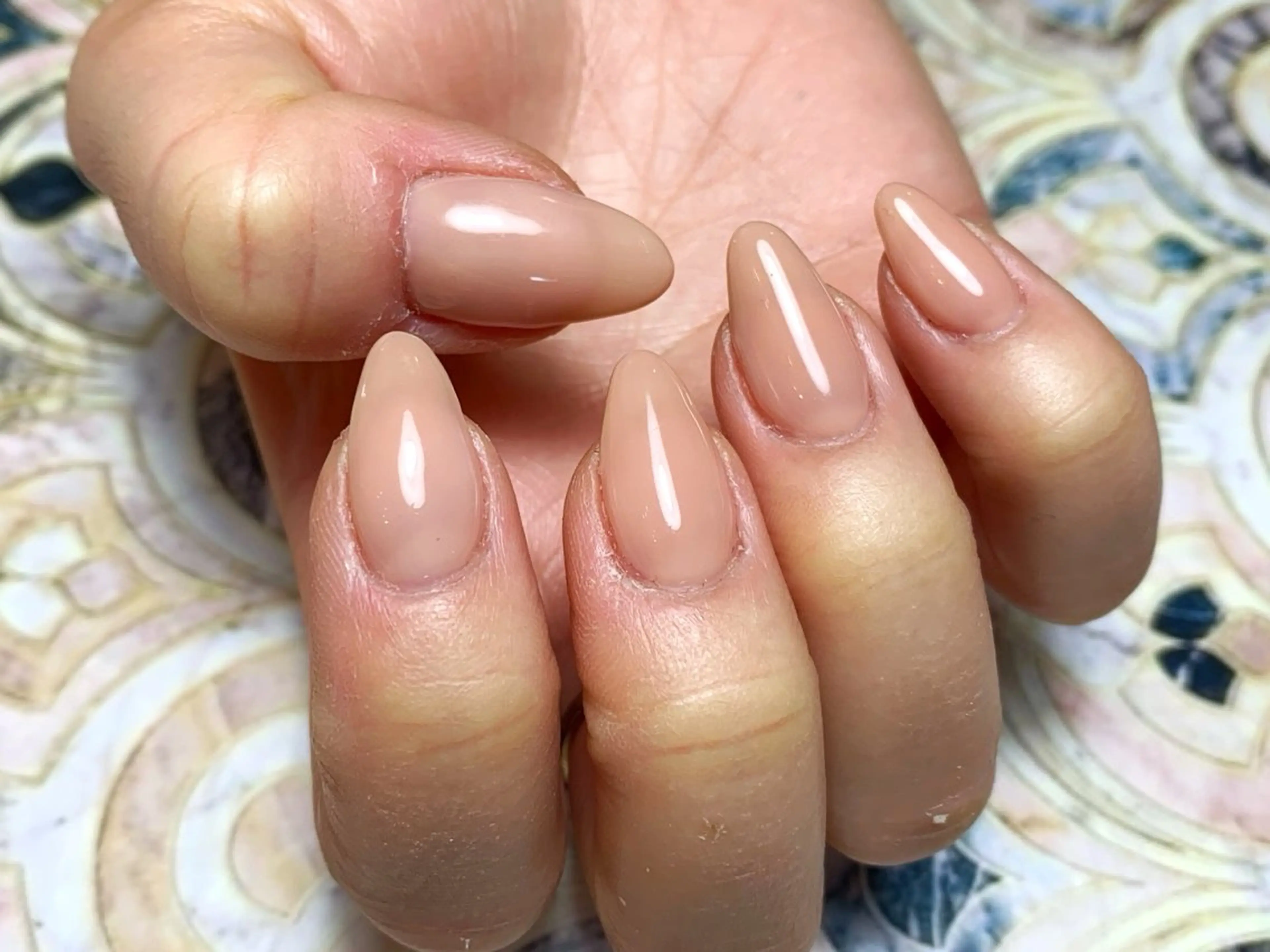 【ジェルネイルついている方】ワンカラー、グラデーション練習モデル💅補足説明を確認の上ご予約お願い致しますの写真