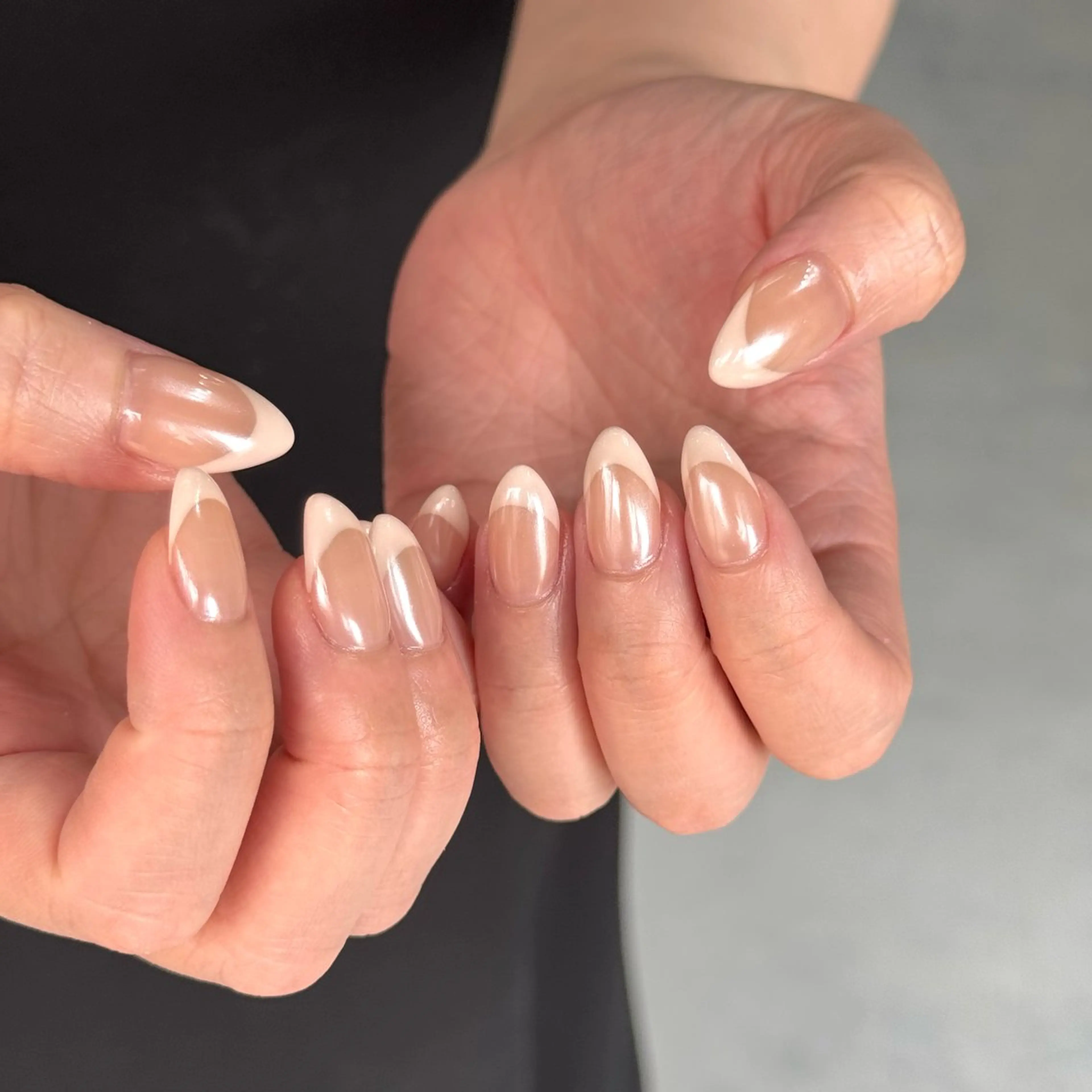 ネイル フレンチネイル HARUKA ネイリスト福岡/薬院のネイルデザイン