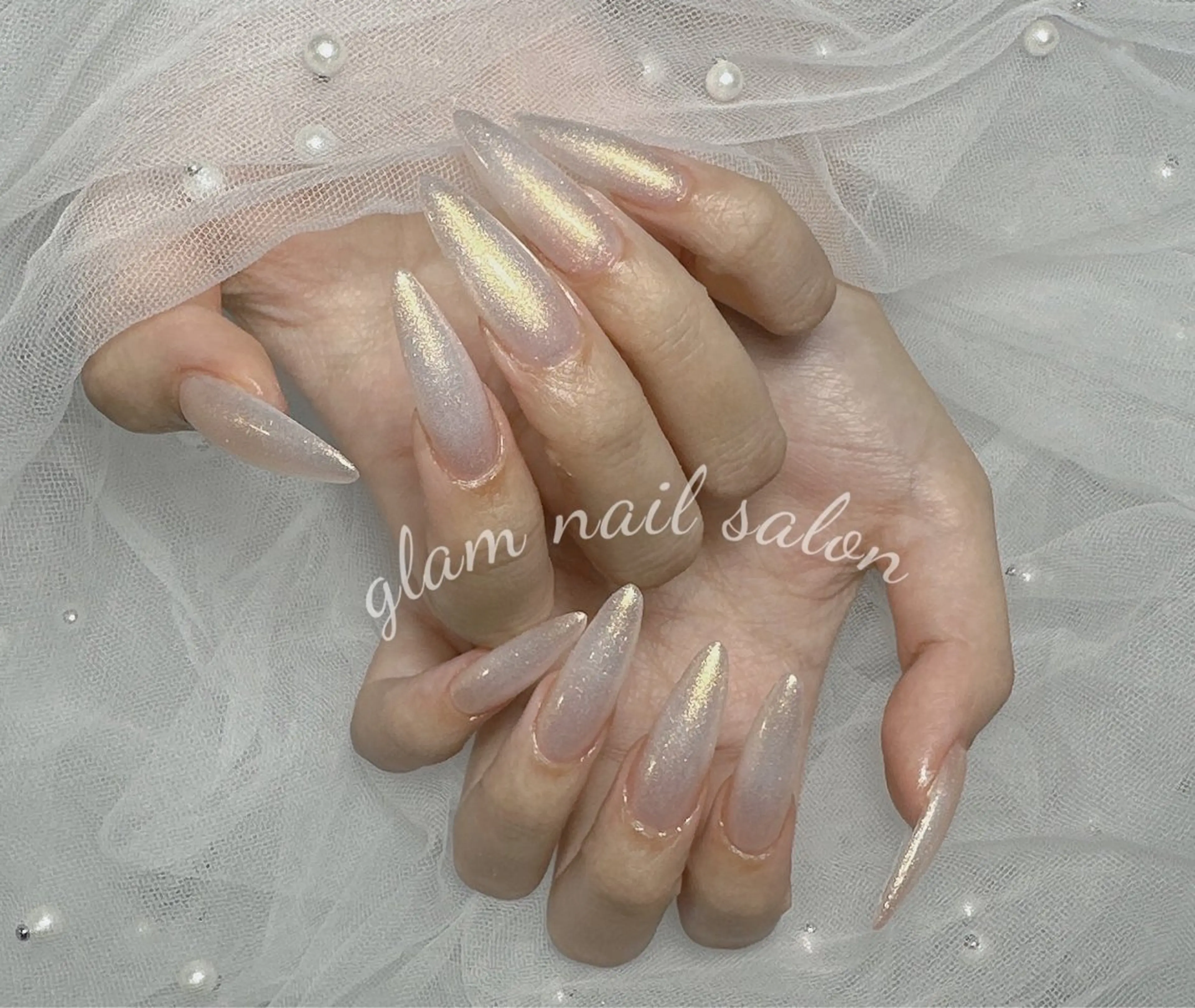 チップ長さだしワンカラーの写真