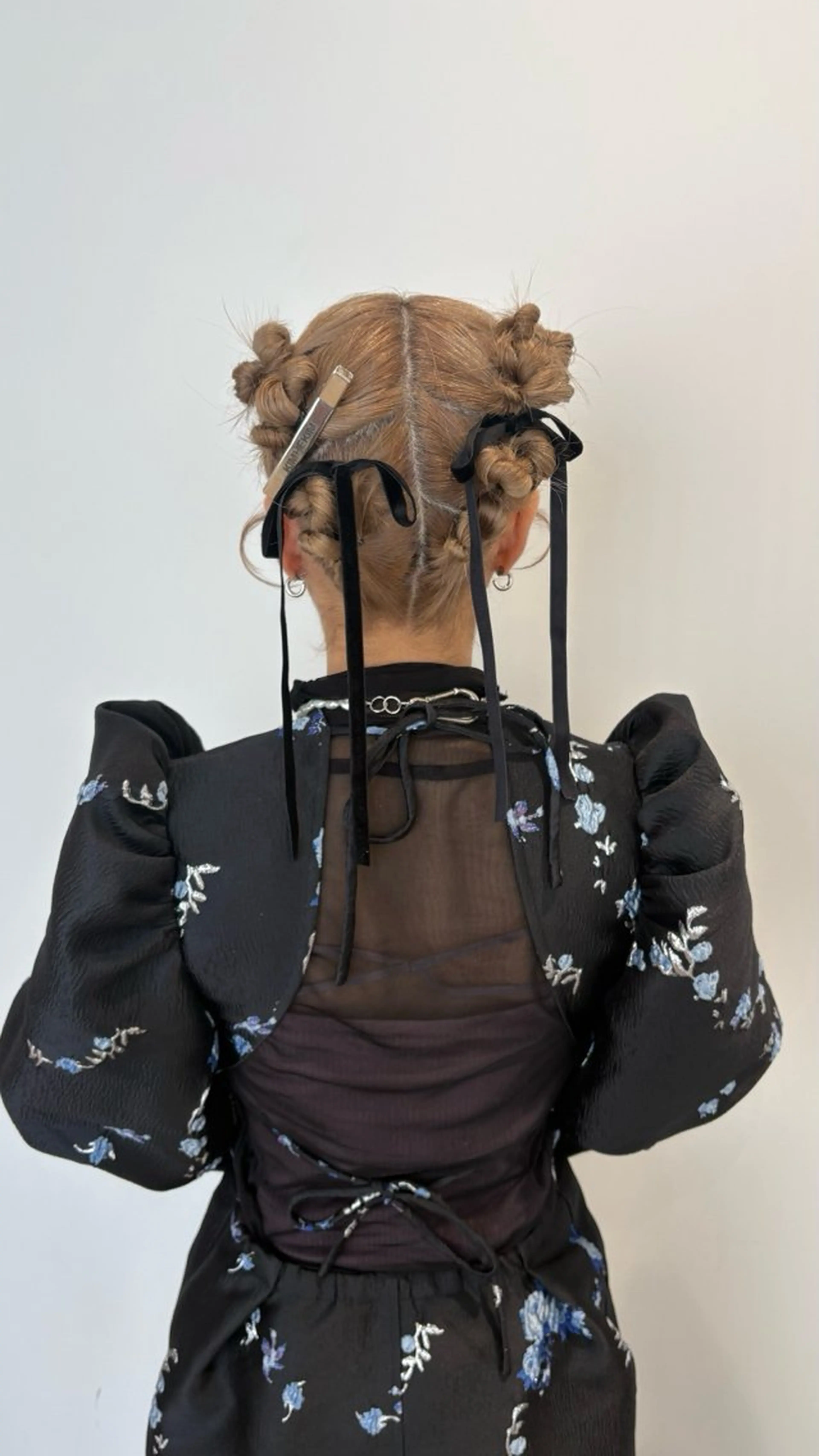 ミディアム ヘアアレンジ ヘアセット パ ルのヘアスタイル