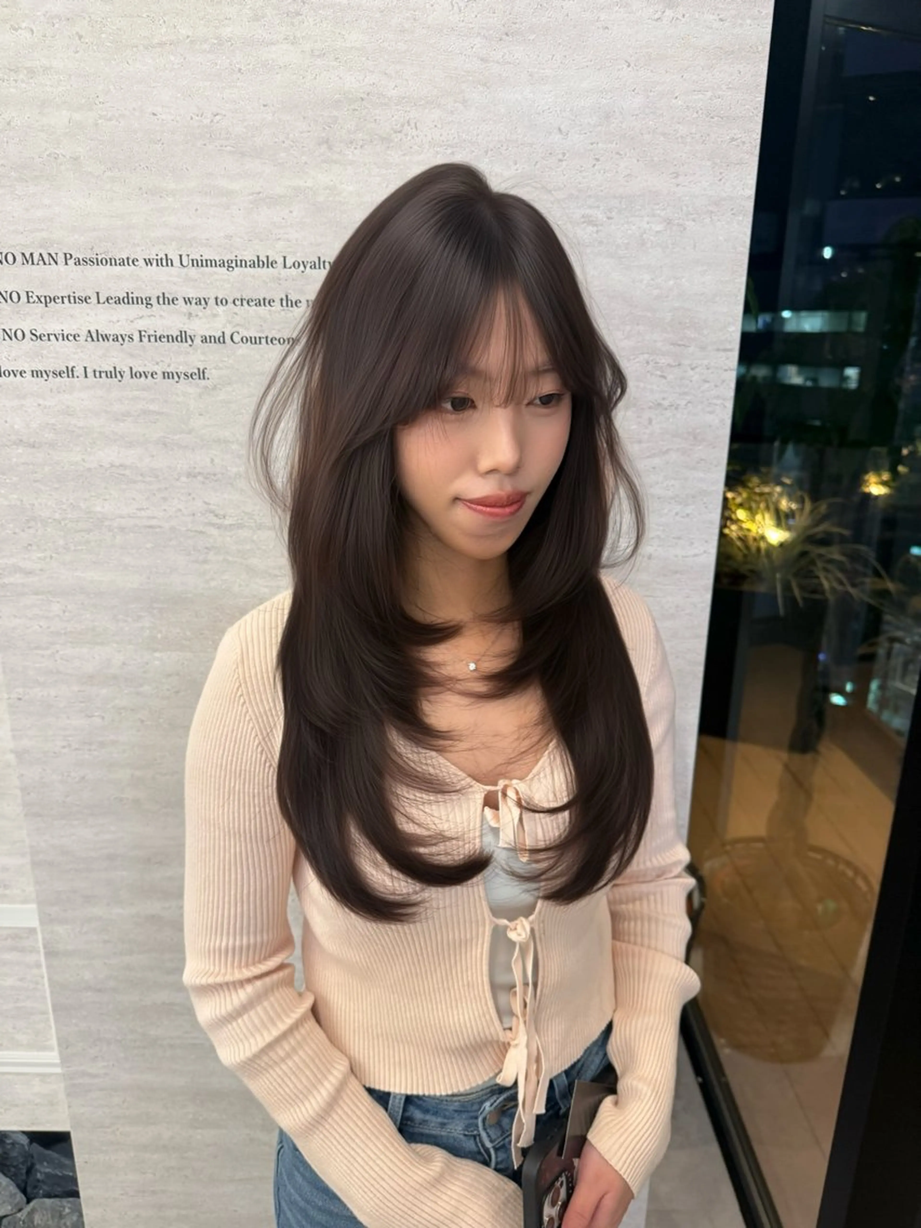 カラー 本場韓国ヘア特化 아이비/Aibiのヘアスタイル