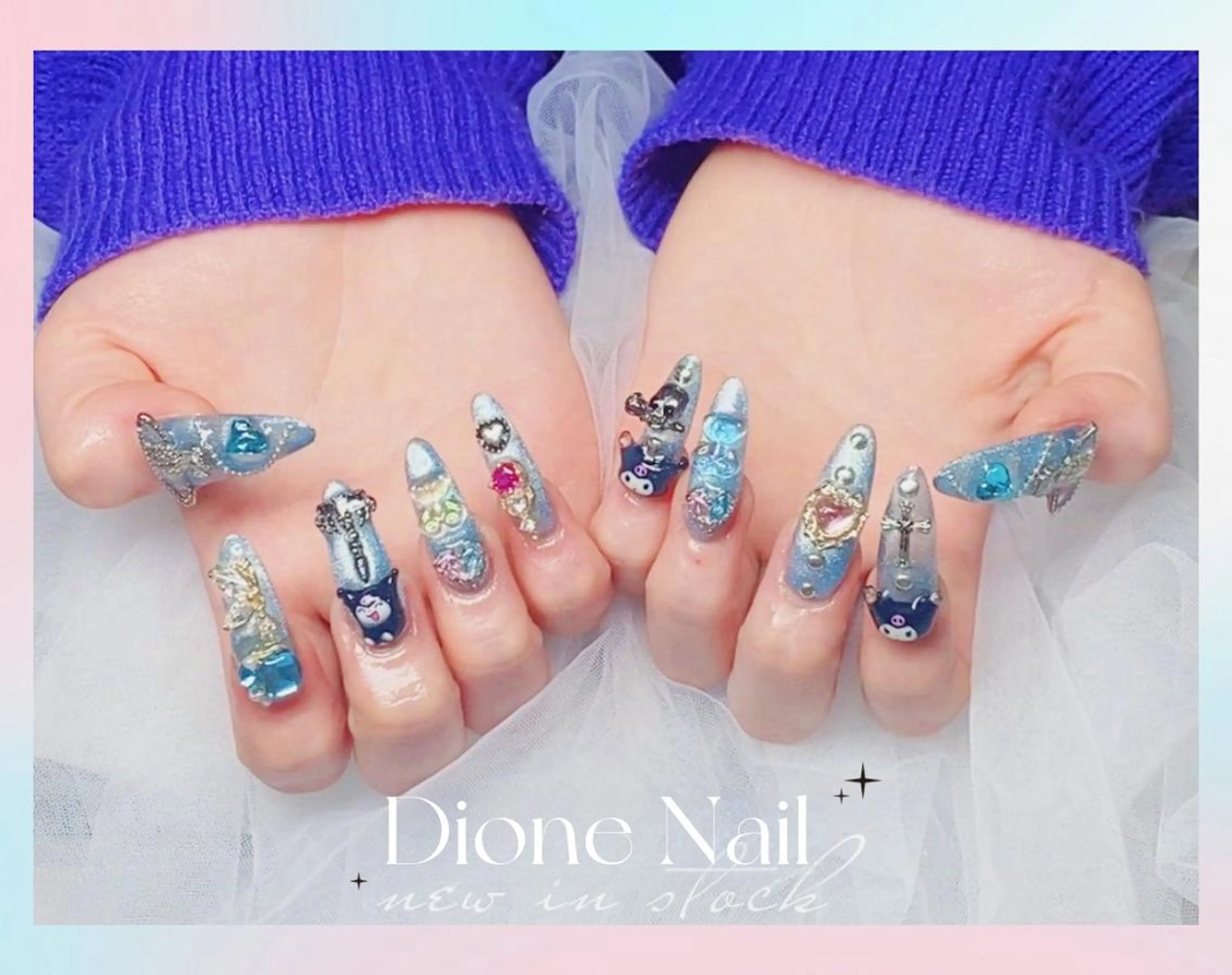 ネイル ハンドネイル ハンドケア Dione ネイル専門店のネイルデザイン