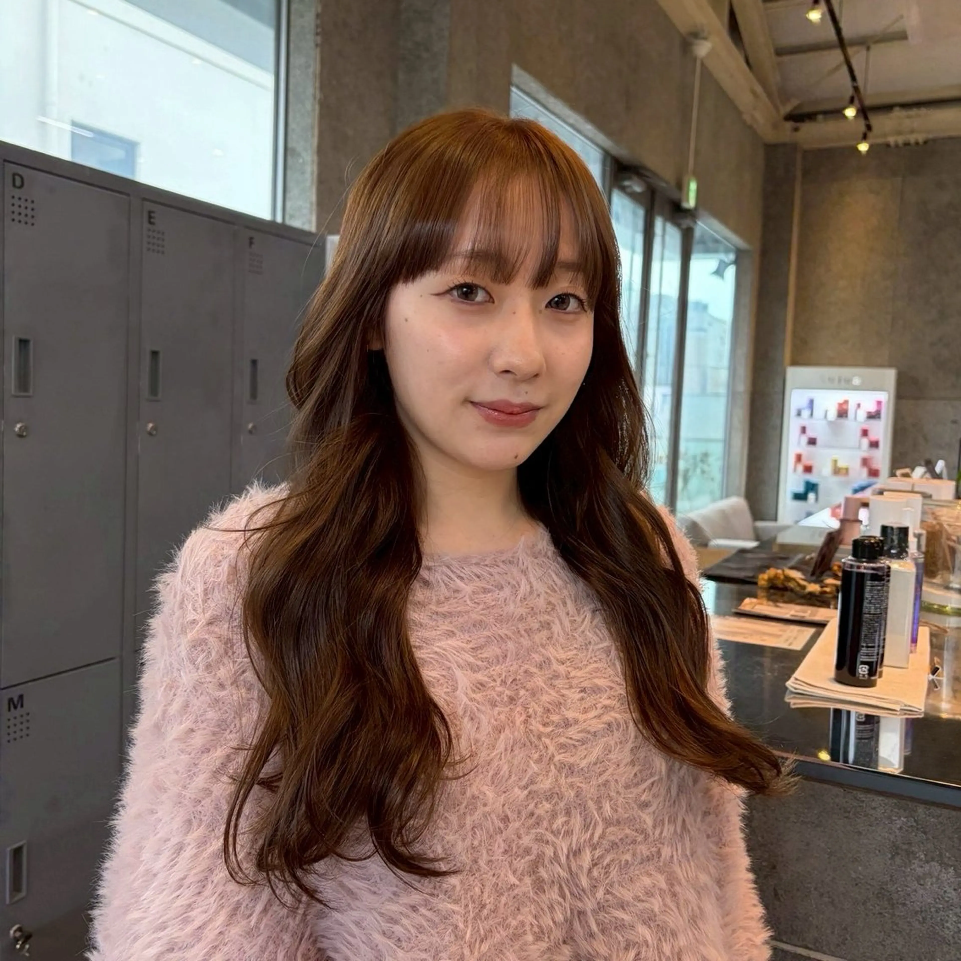 カラー 山田 茜理のヘアスタイル