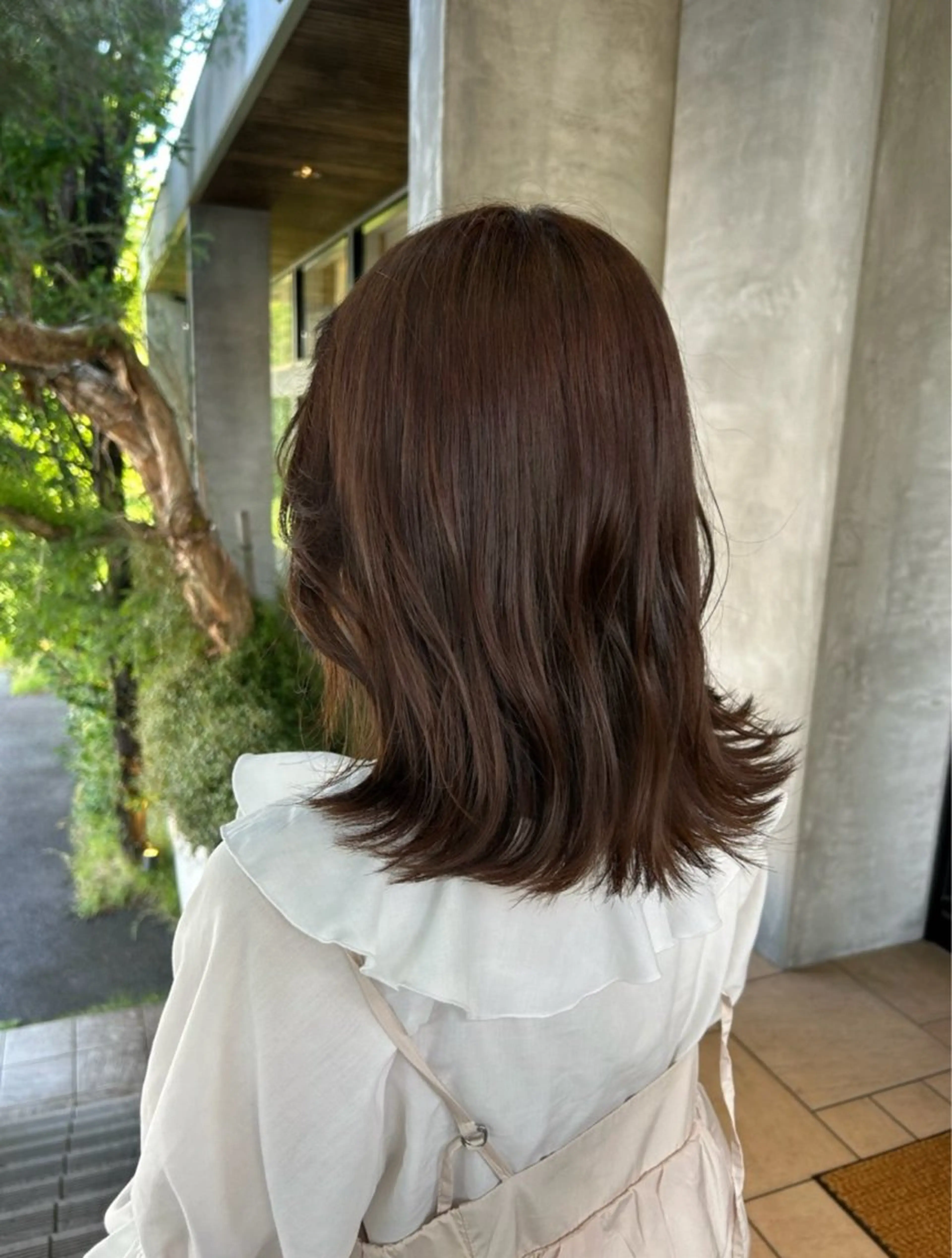 ミディアム カラー ヘアカラー lapis / soraのヘアスタイル