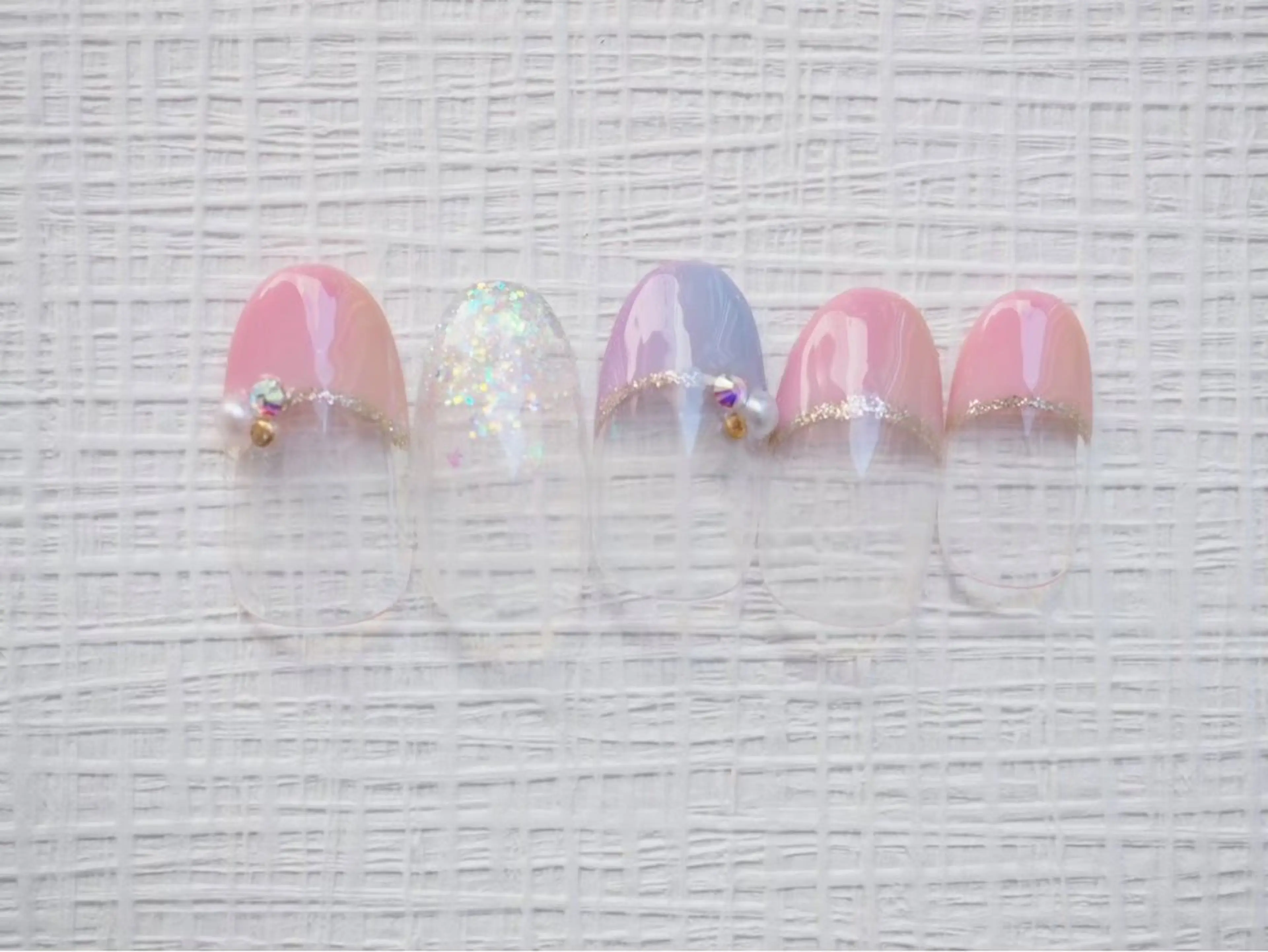 ネイル ハンドネイル トップネイリスト Ribbon立川店のネイルデザイン