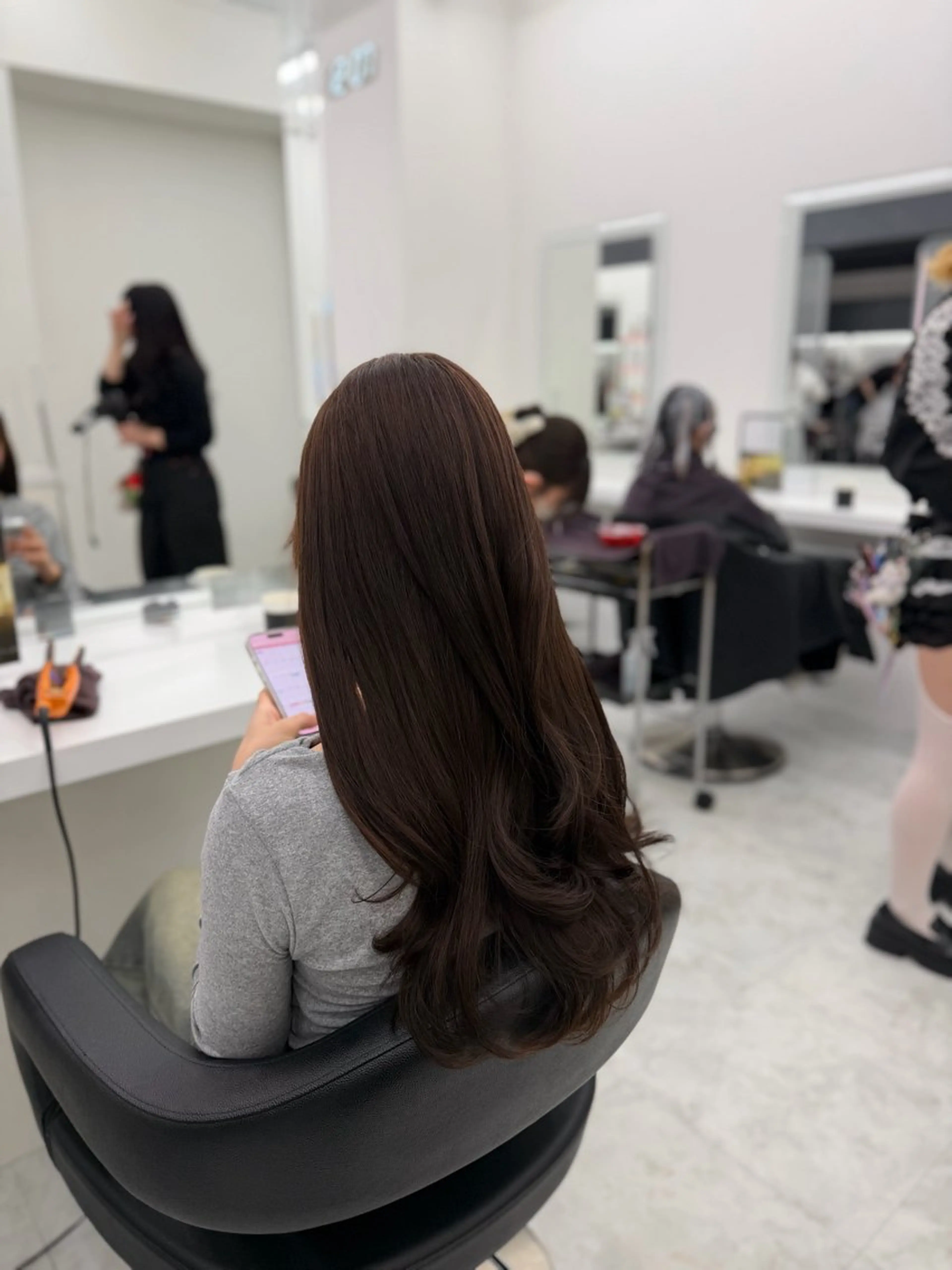 ロング カラー カット ヘアカラー 🤍レイヤー/顔周り /hirari🤍のヘアスタイル