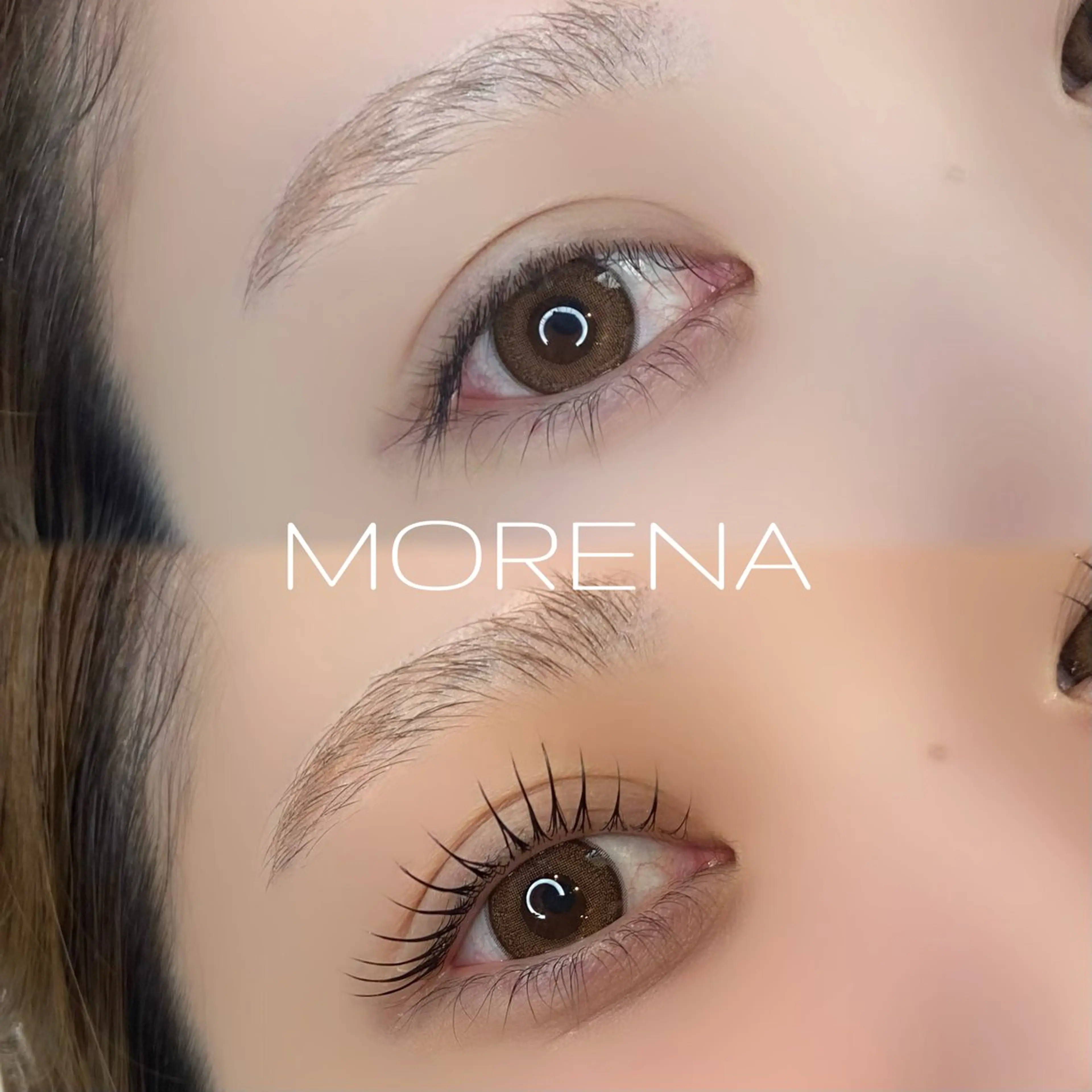 マツエク・マツパ 小顔eyelash MORENAのマツエク・マツパデザイン
