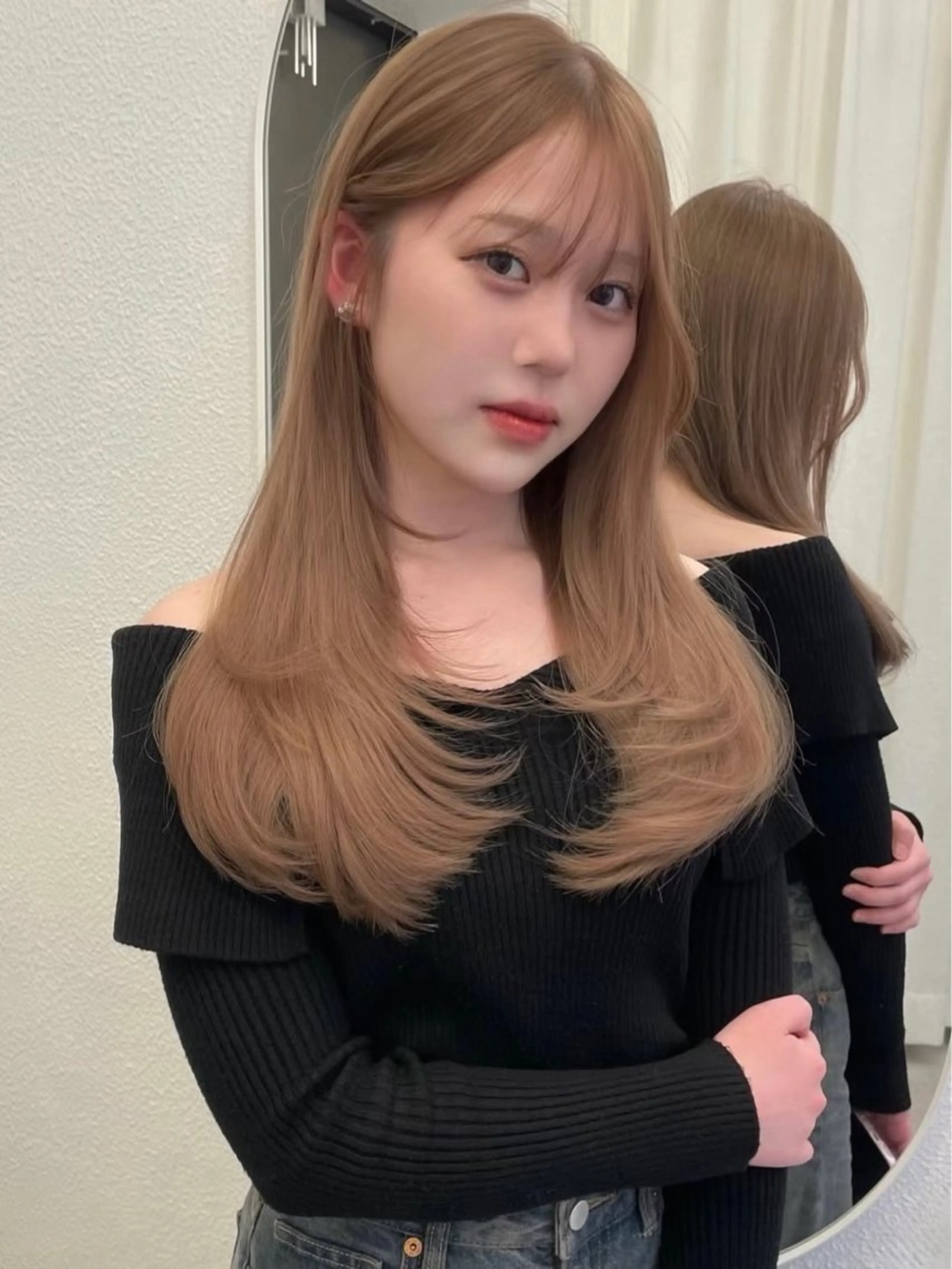 ロング 髙杉 心のヘアスタイル