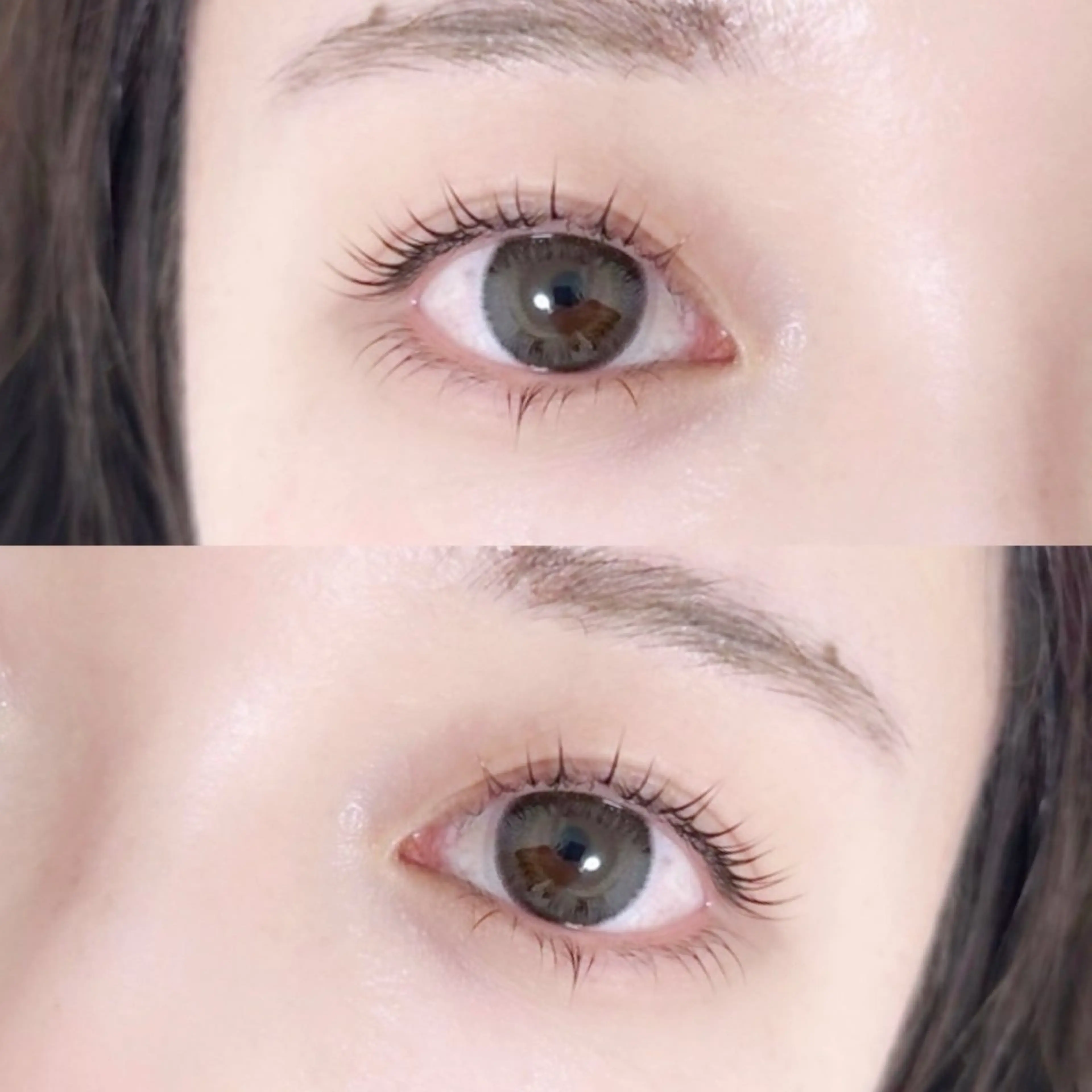 マツエク・マツパ 束感まつ毛 韓国風マツエク パリジェンヌラッシュリフト 一重×まつ毛パーマ A アイブロウ33大名店の眉毛・アイブロウイメージ