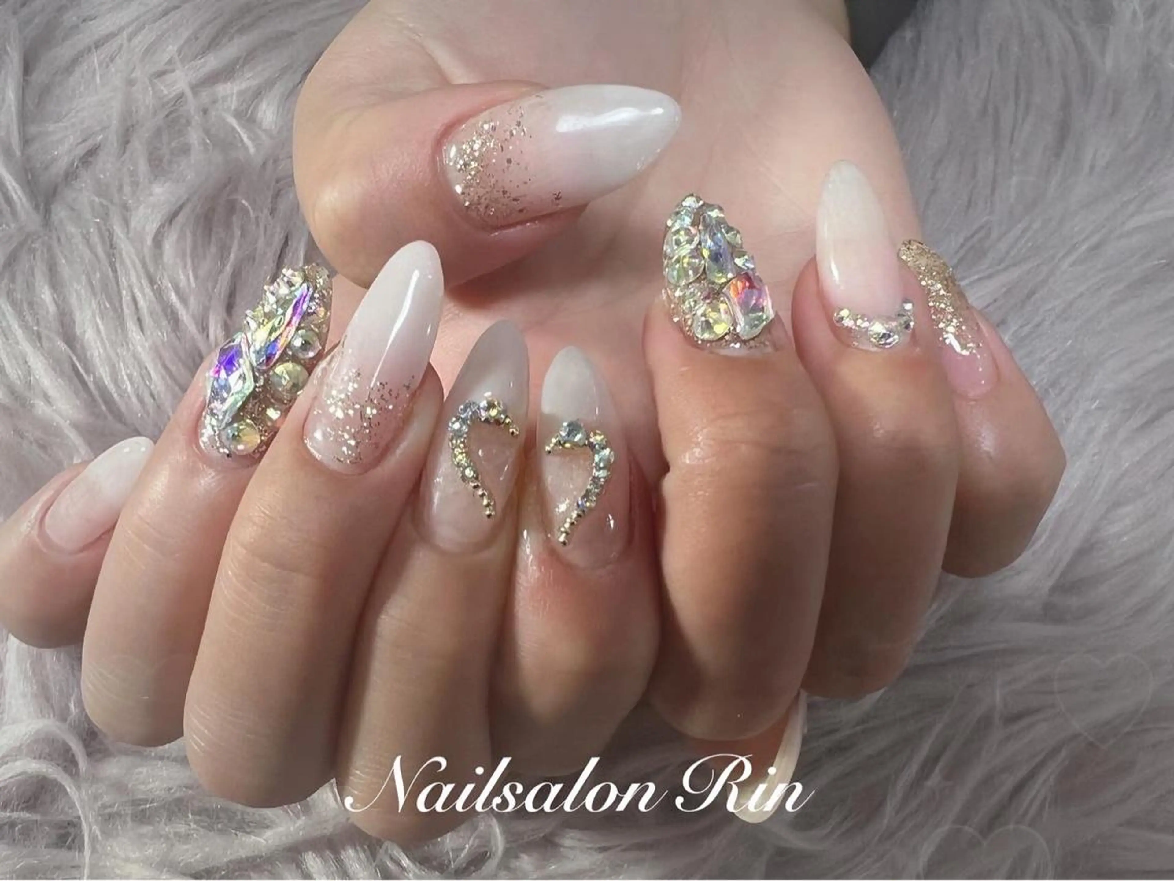 ネイル ハート Nailsalon Rinのネイルデザイン